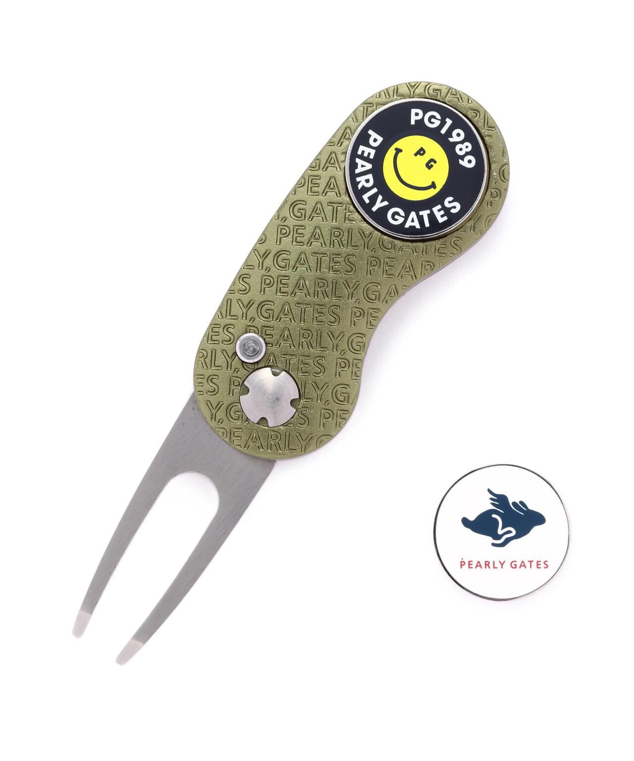 ロゴグリーンフォーク&マーカー (UNISEX)