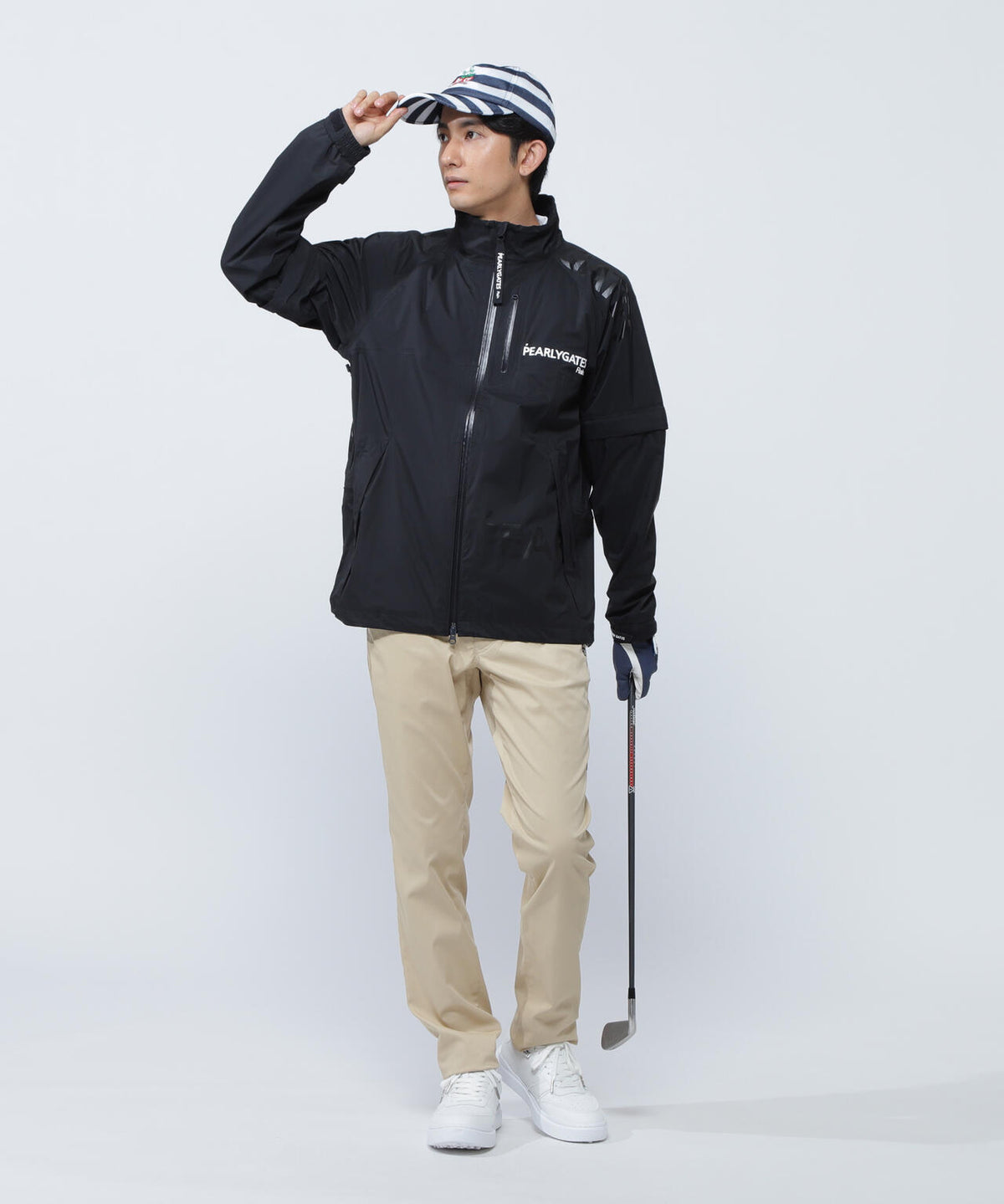 NYストレッチタフタ3Lレインジャケット (MENS)
