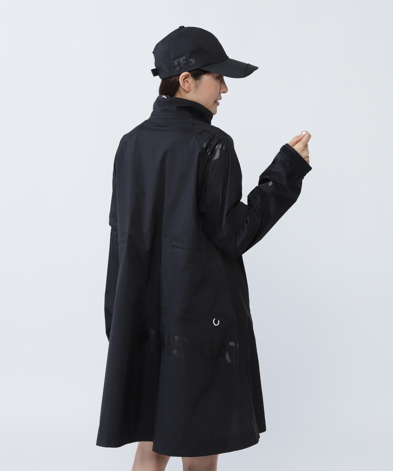 NYストレッチタフタ3Lレインワンピース (LADIES)