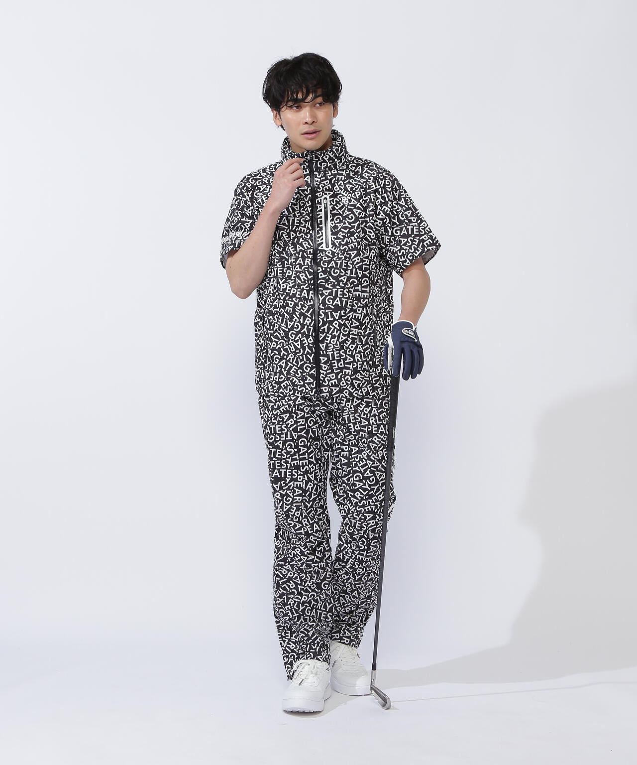CRAFTEVOレインパンツ <ロゴ/千鳥柄> (MENS)