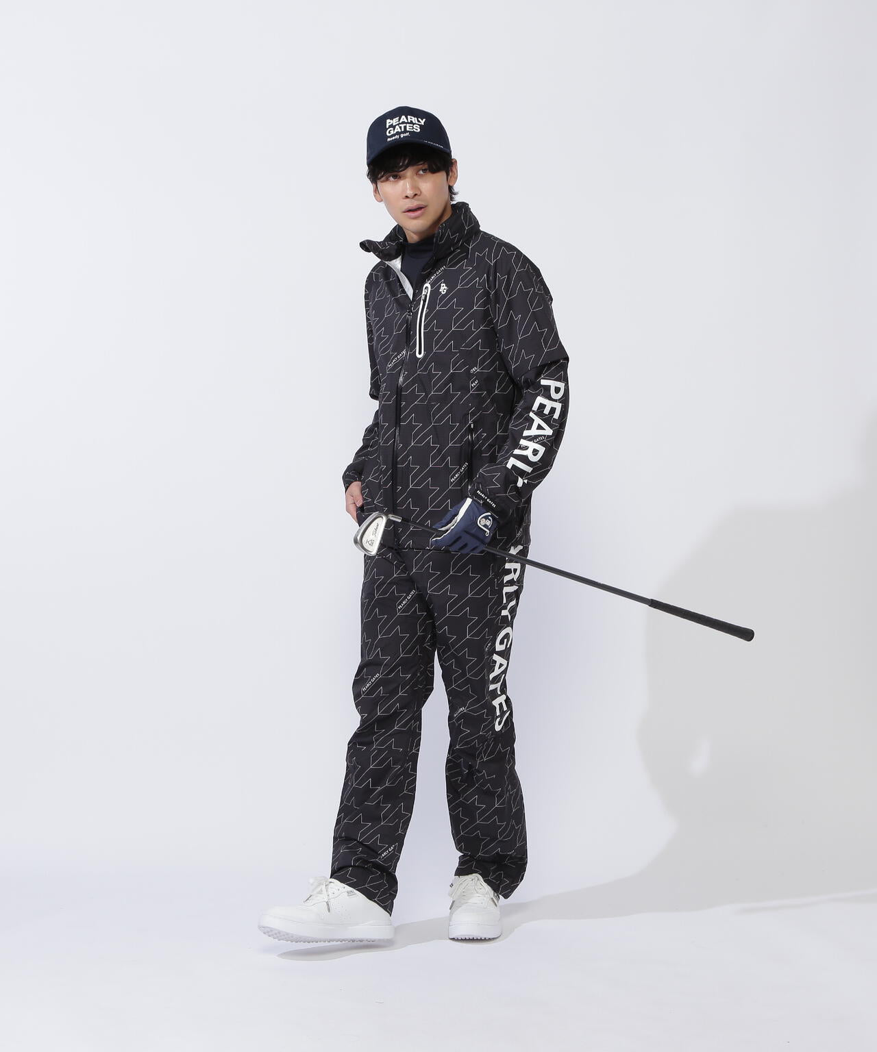 CRAFTEVOレインパンツ <ロゴ/千鳥柄> (MENS)