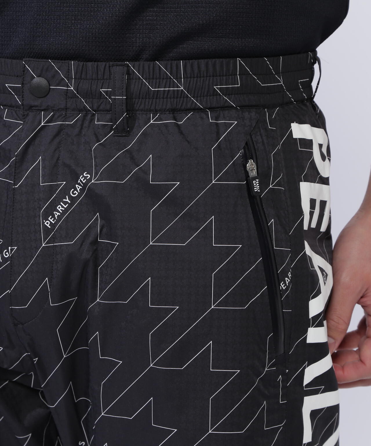 CRAFTEVOレインパンツ <ロゴ/千鳥柄> (MENS)