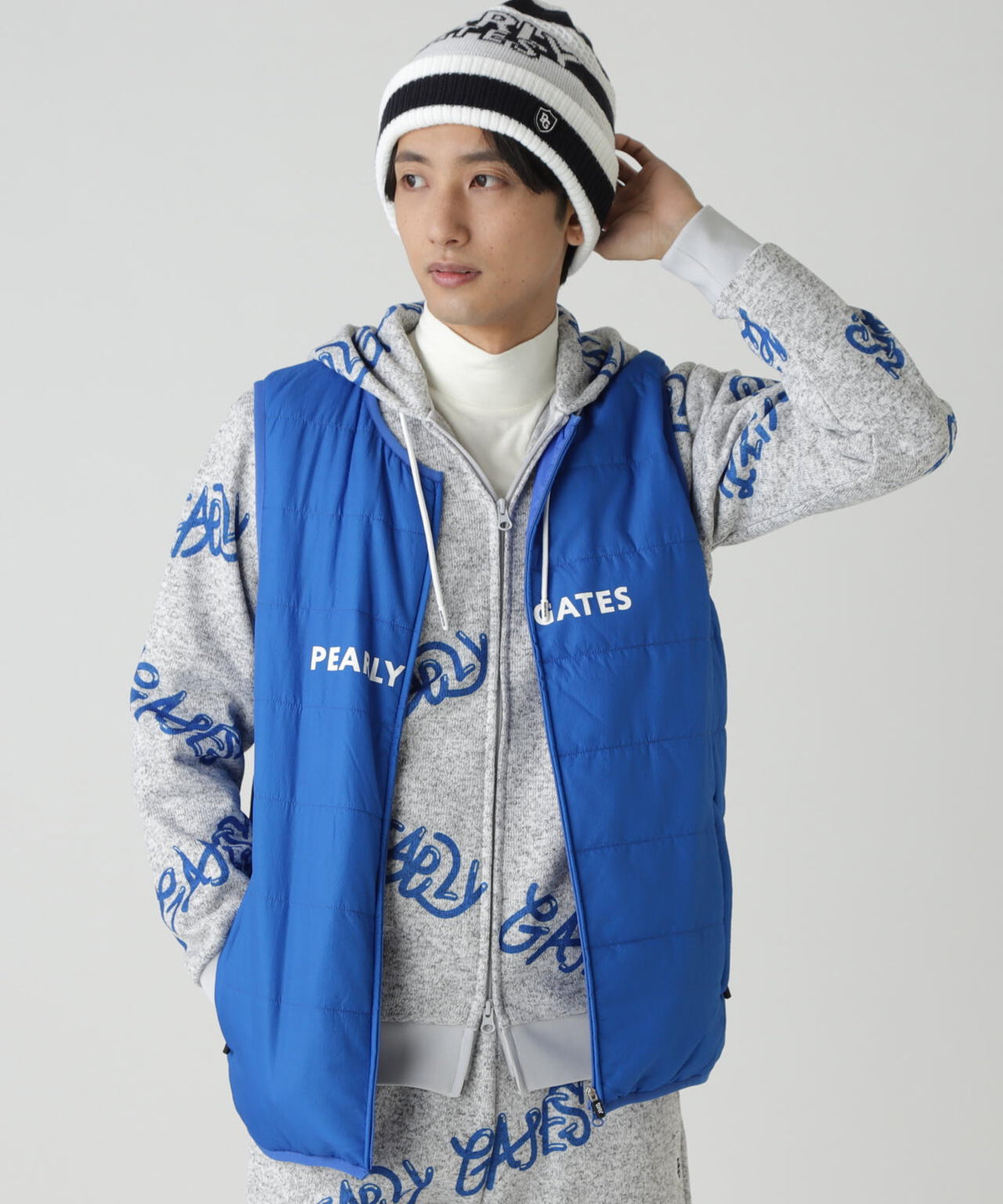 【PG is PG】Nyリップストップ_タフレックス×サーモトロン中綿ツインブルゾン