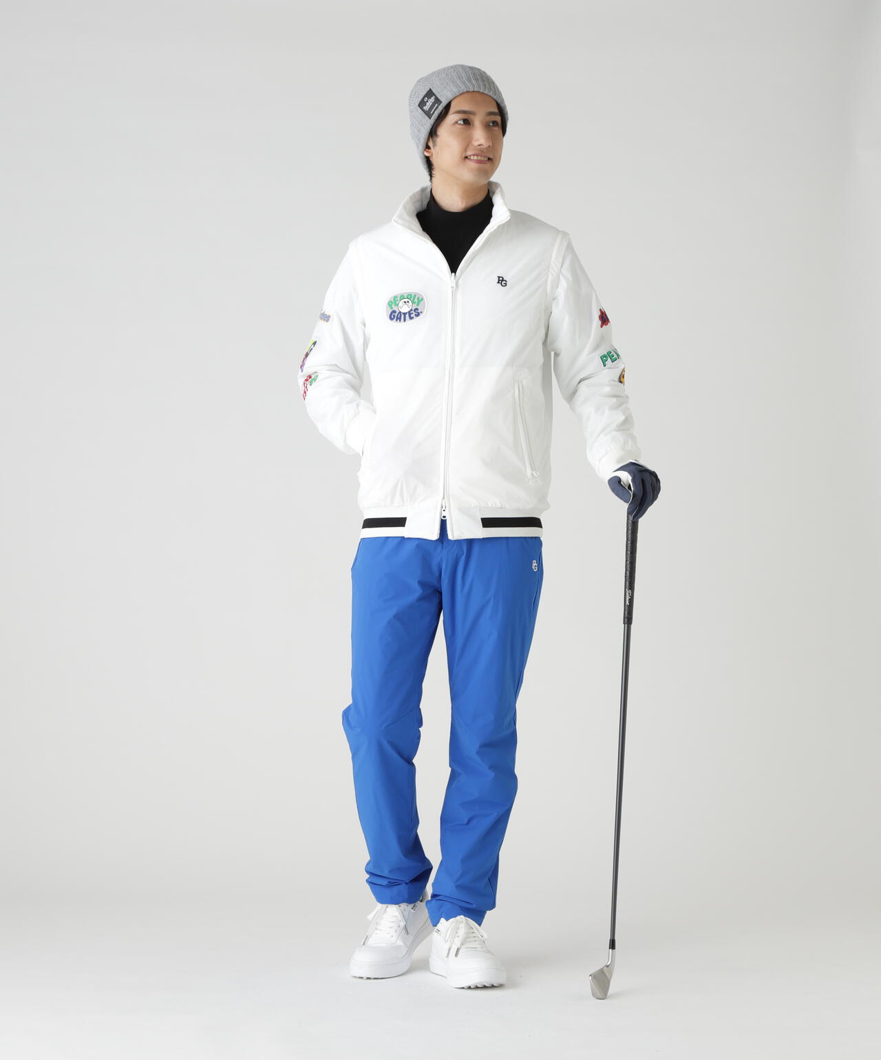 Nyストレッチリップストップ×超KARUISHI軽量中綿リバーシブルスタンドブルゾン
