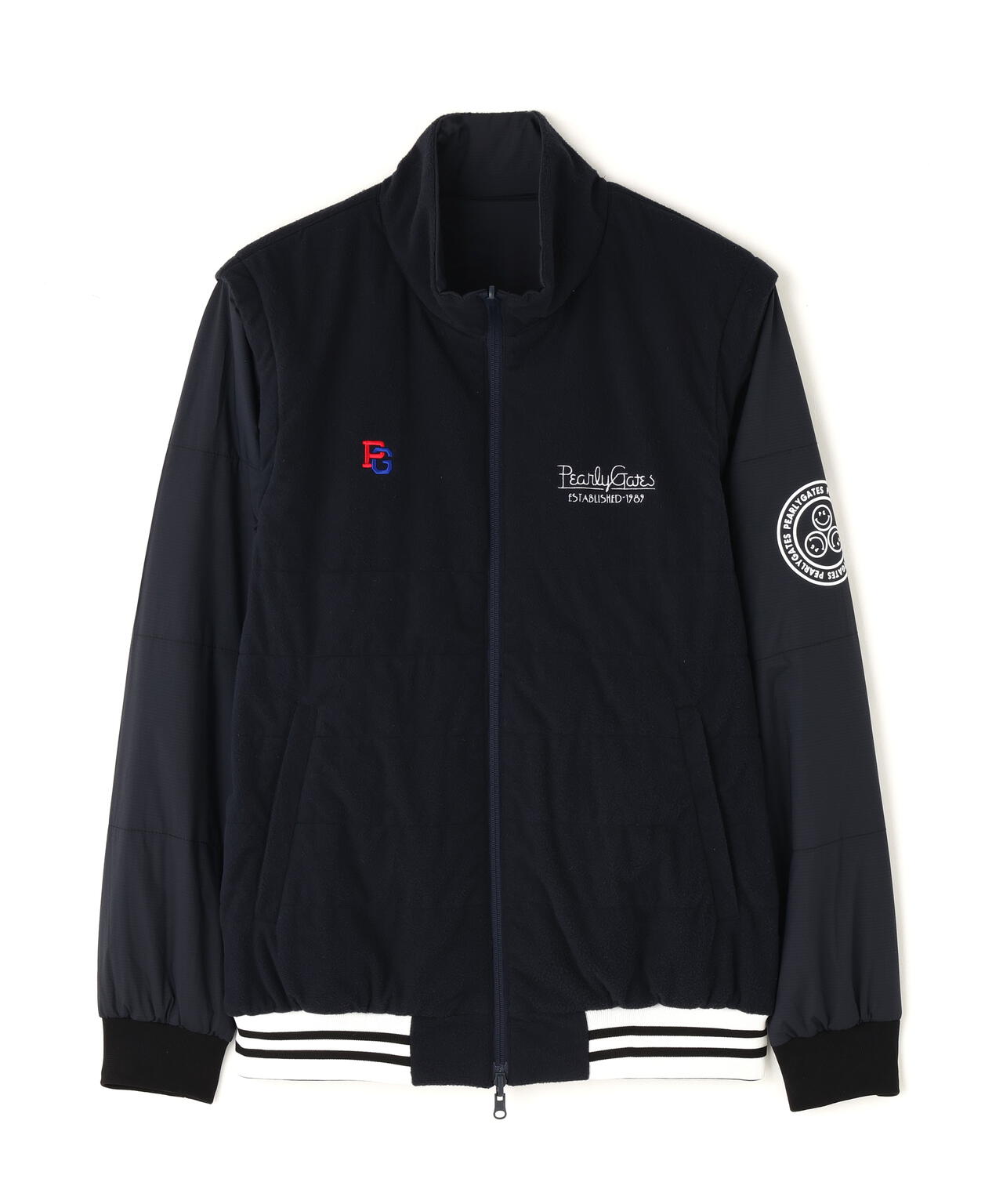 Nyストレッチリップストップ×超KARUISHI軽量中綿リバーシブルスタンドブルゾン