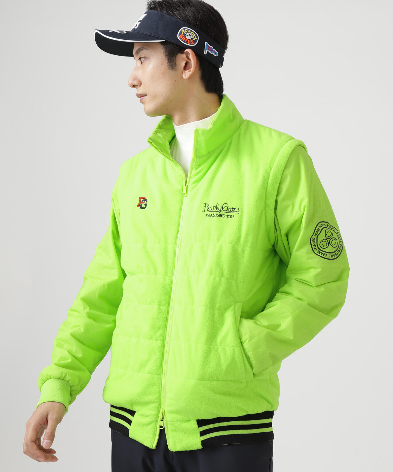 Nyストレッチリップストップ×超KARUISHI軽量中綿リバーシブルスタンドブルゾン