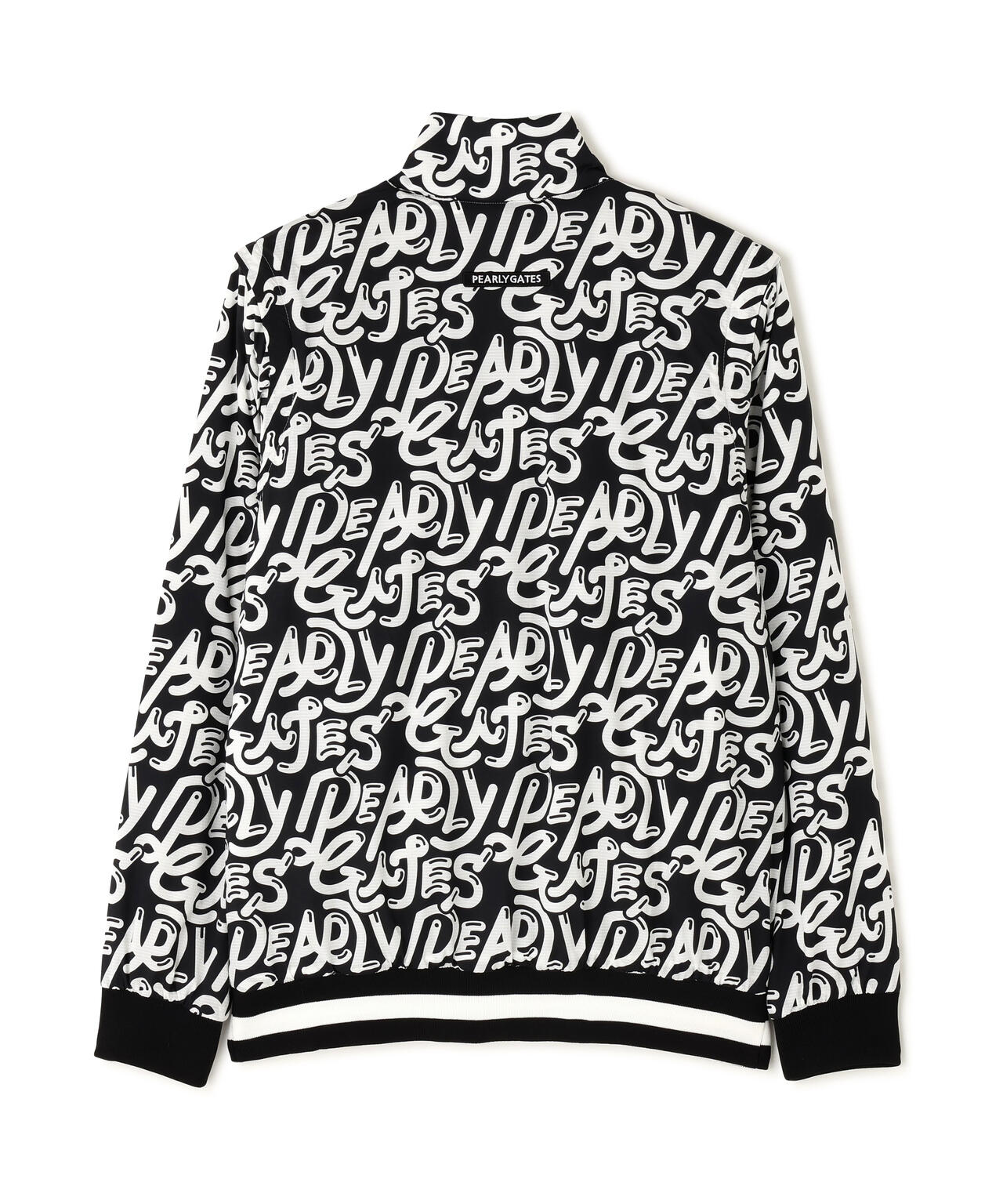 Nyストレッチリップストップ×超KARUISHI中綿リバーシブルスタンドブルゾン <ぷにぷにロゴ柄>