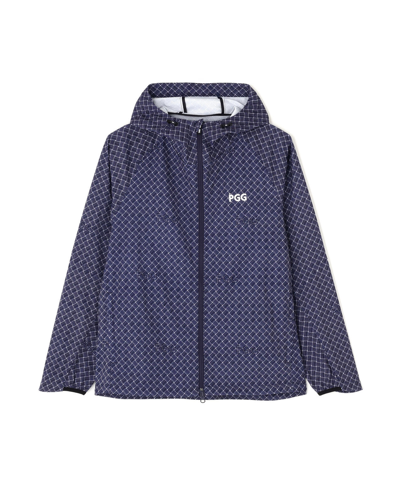 【PGG】【直営店舗&公式オンライン限定】イントレチャートTEXBRIDトリコットフルジップフーディブルゾン (MENS)