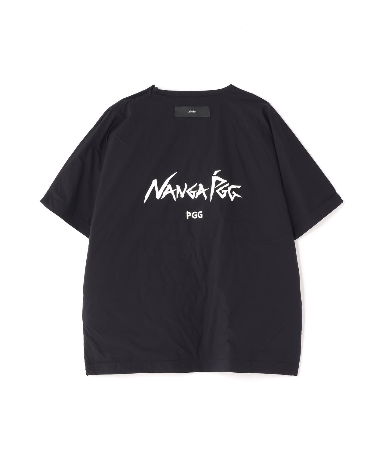 【PGG】【直営店舗&公式オンライン限定】NANGA×PGG Nyメカニカルストレッチダウン半袖スニードTシャツ (MENS)