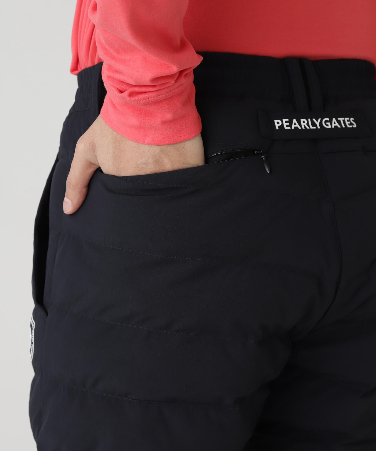NyストレッチBIGリップストップ中綿パンツ
