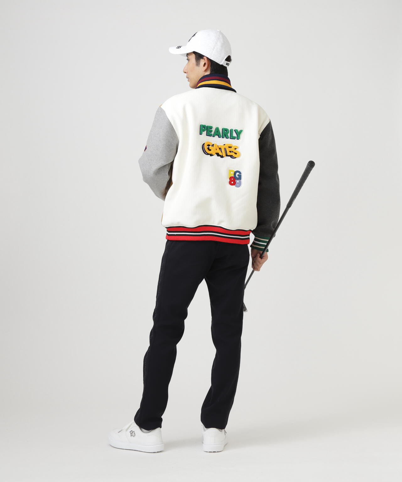 C/Peストレッチカルゼ裏地付きパンツ