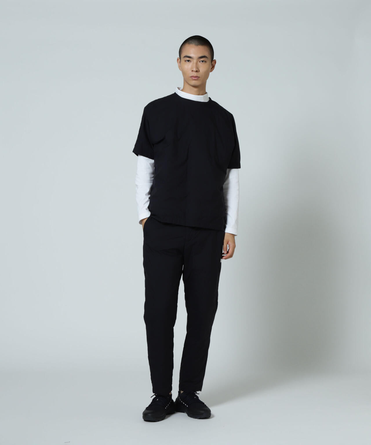 【PGG】【直営店舗&公式オンライン限定】NANGA×PGG Nyメカニカルストレッチダウンパンツ (MENS)