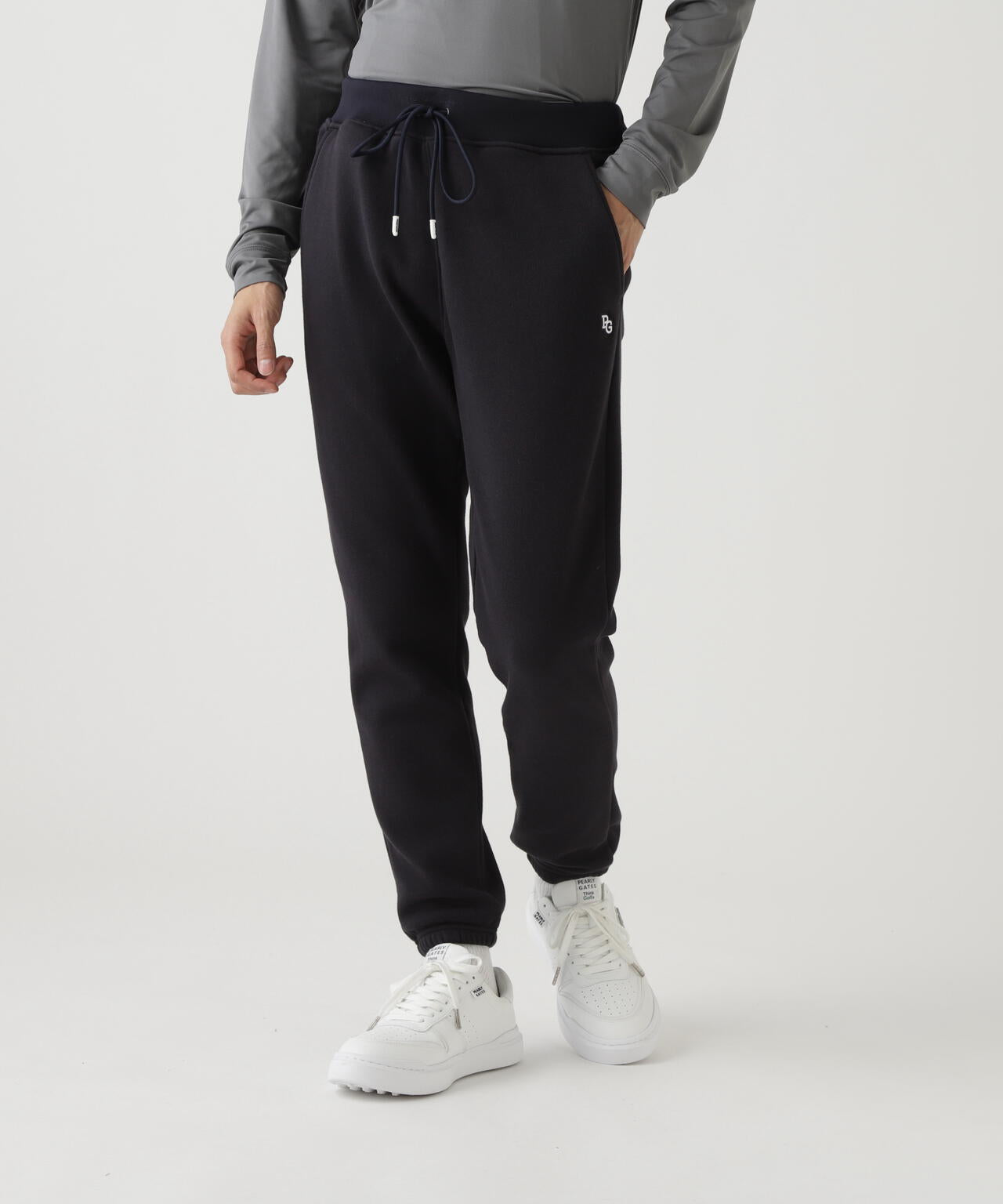 ツイル裏毛スウェットパンツ