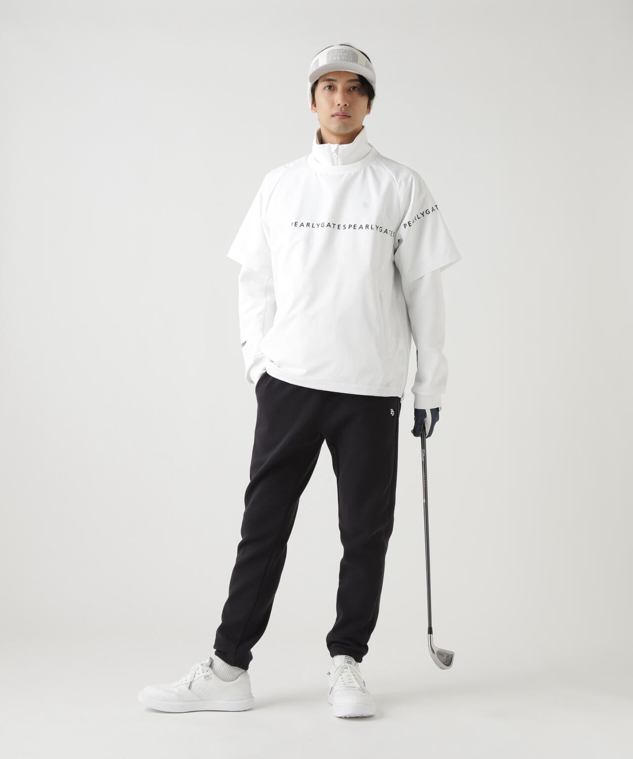 ツイル裏毛スウェットパンツ