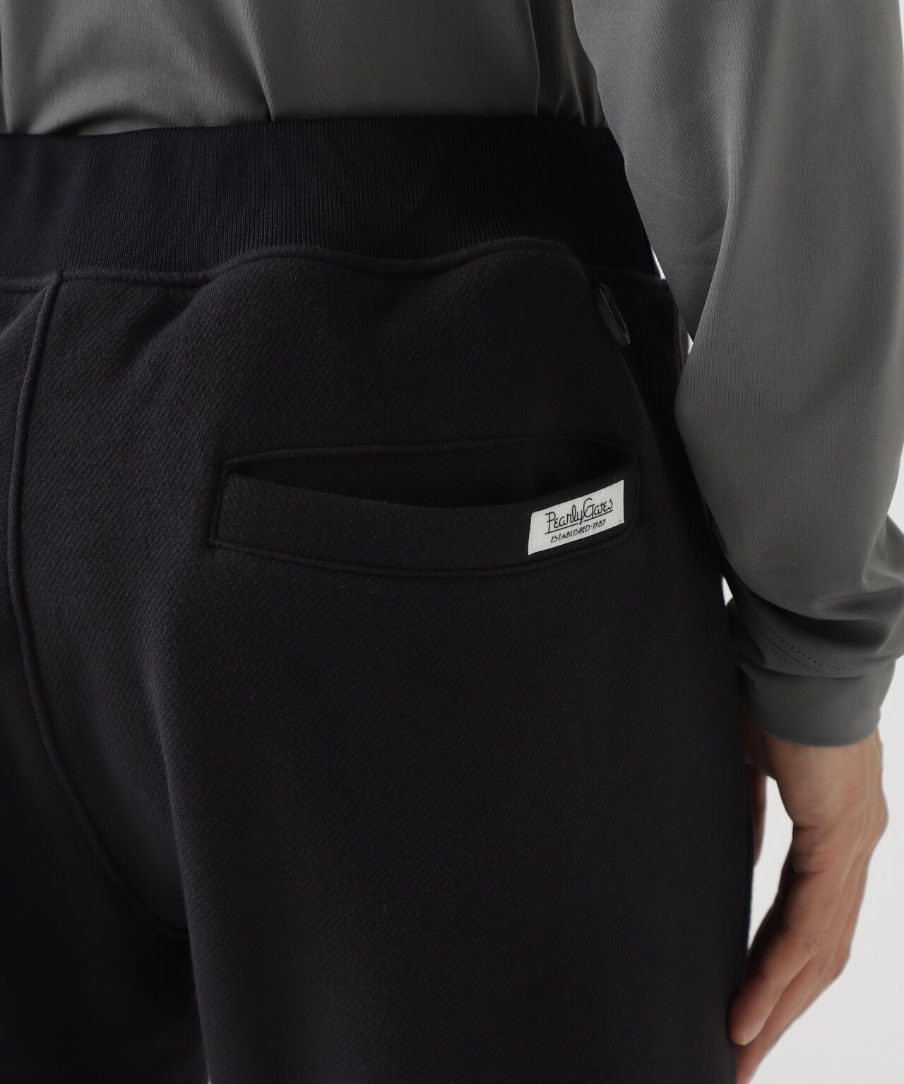 ツイル裏毛スウェットパンツ