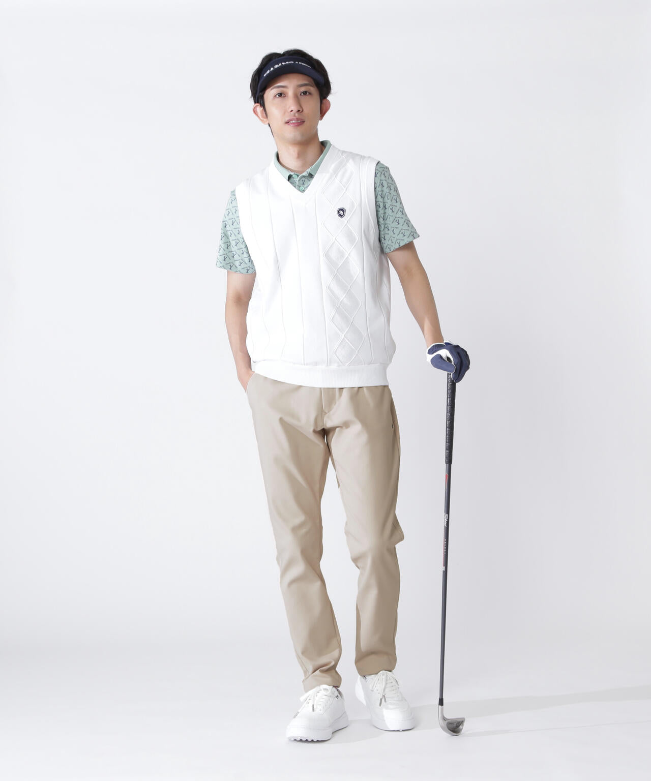 スカルラビット平織り4WAYストレッチパンツ
