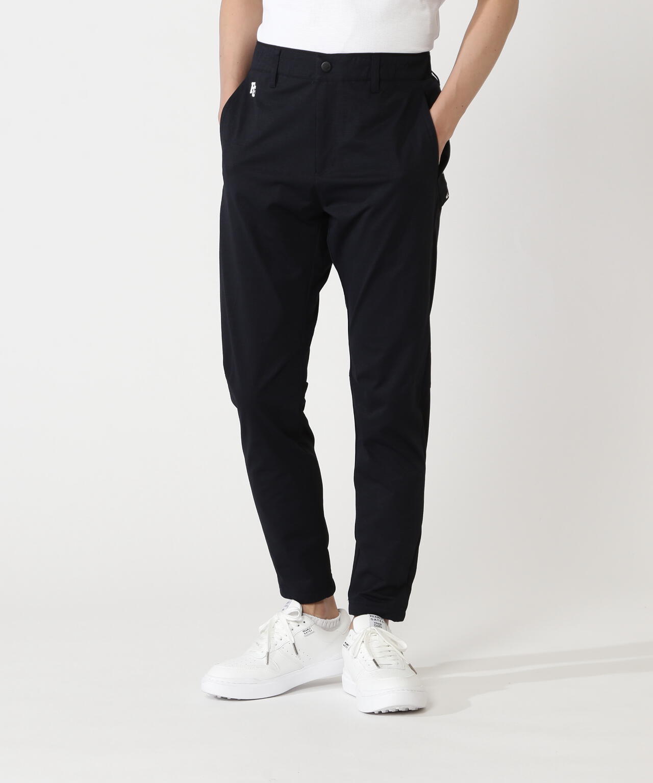 Peカチオンメランジ天竺パンツ