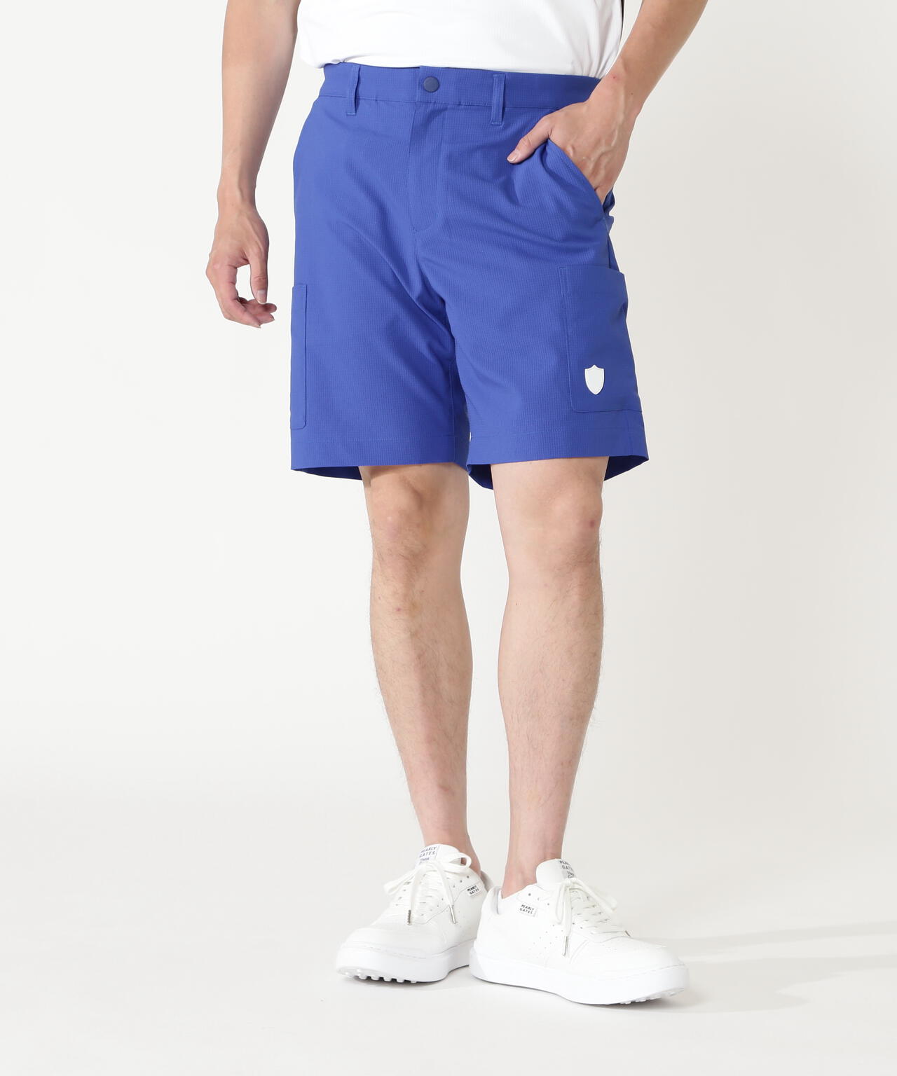 穴開きPeブロードショートパンツ