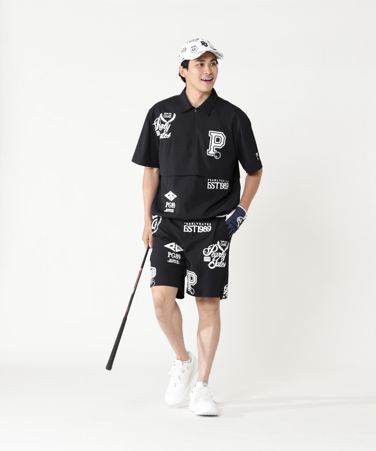 【一部店舗&公式オンライン限定カラー有り】カレッジロゴPeストレッチドビーショートパンツ