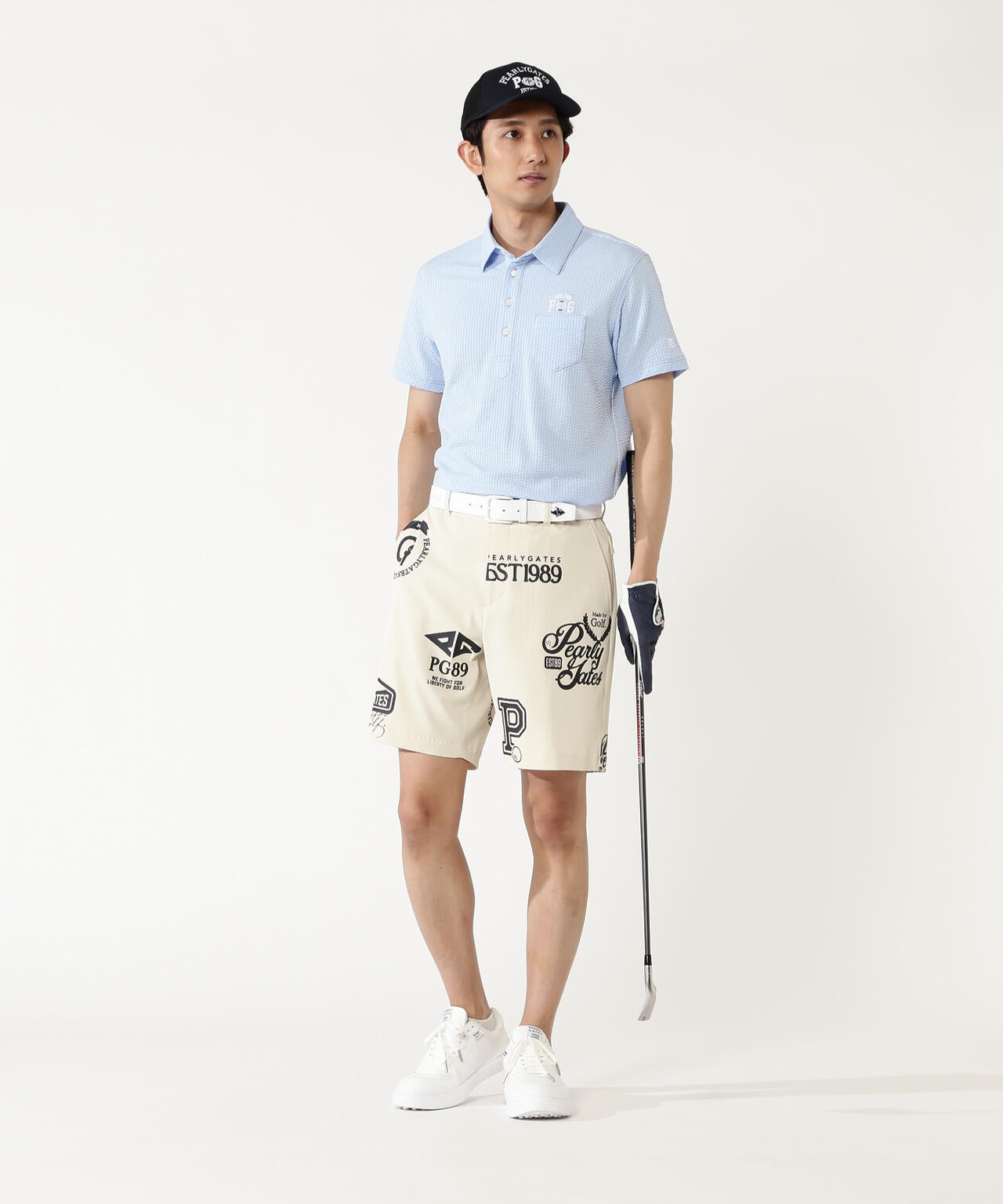 【一部店舗&公式オンライン限定カラー有り】カレッジロゴPeストレッチドビーショートパンツ