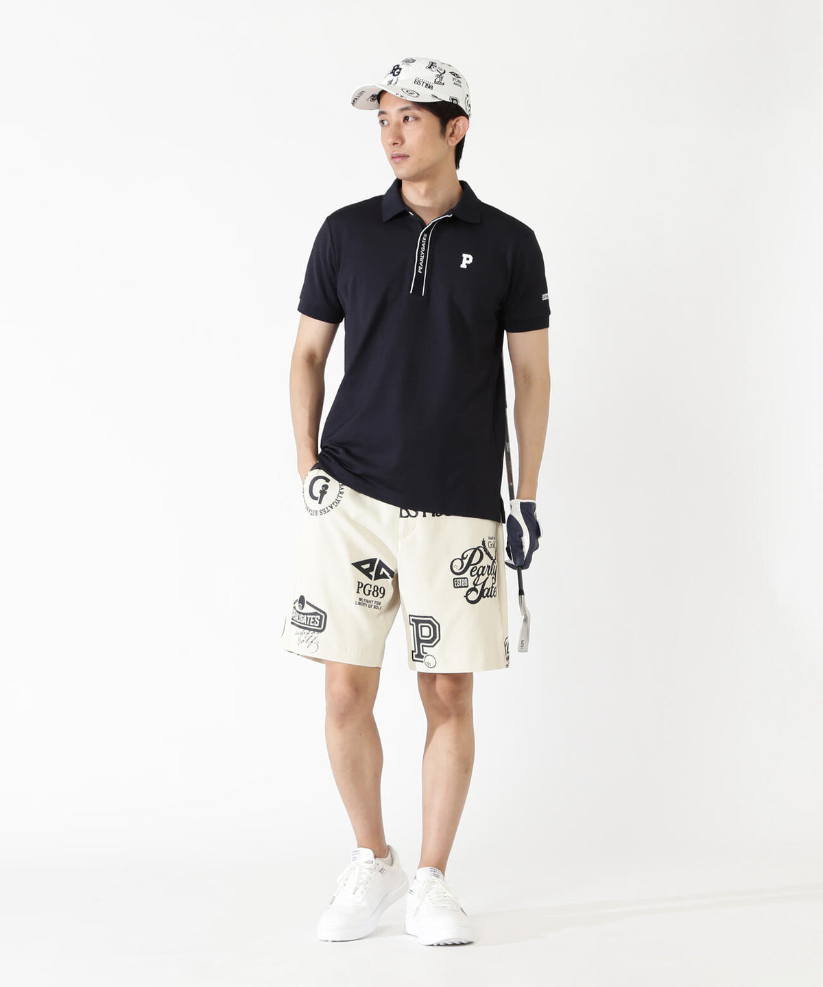 【一部店舗&公式オンライン限定カラー有り】カレッジロゴPeストレッチドビーショートパンツ