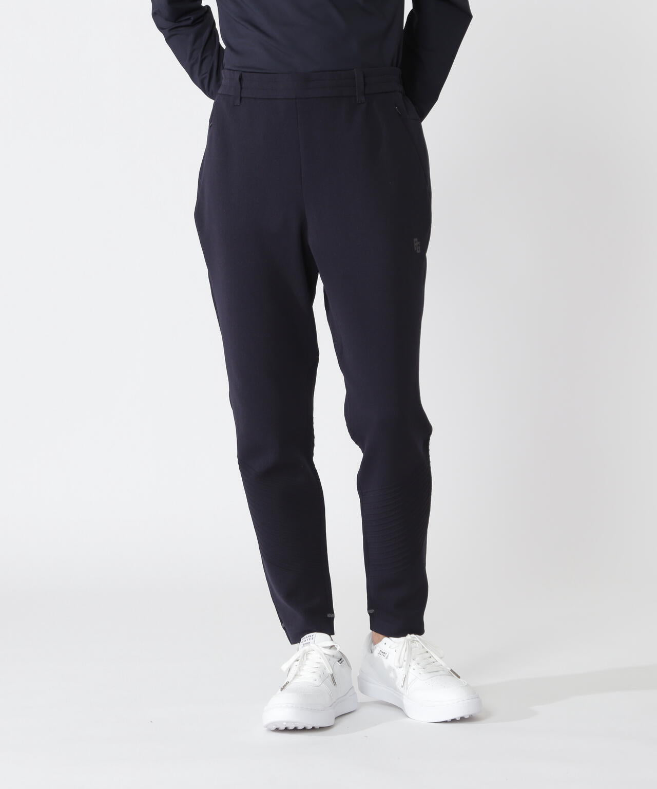 ポリエステルヤーンmmニットパンツ