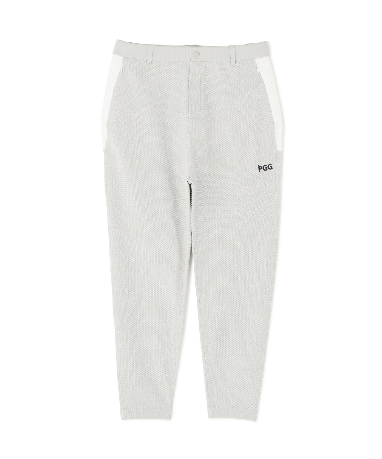 【PGG】【直営店舗&公式オンライン限定】ポリエステルヤーンmmニットパンツ (MENS)