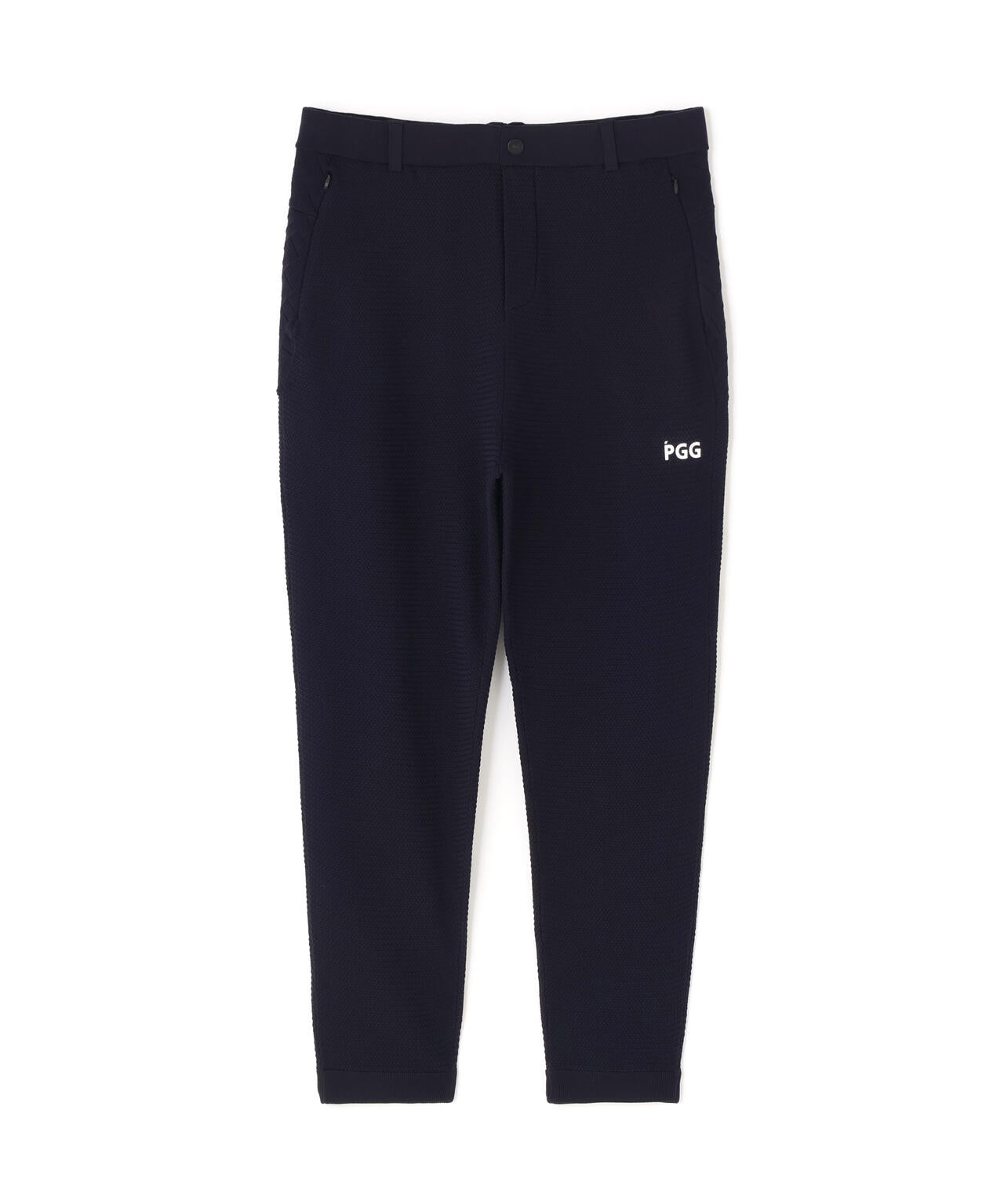 【PGG】【直営店舗&公式オンライン限定】ポリエステルヤーンmmニットパンツ (MENS)