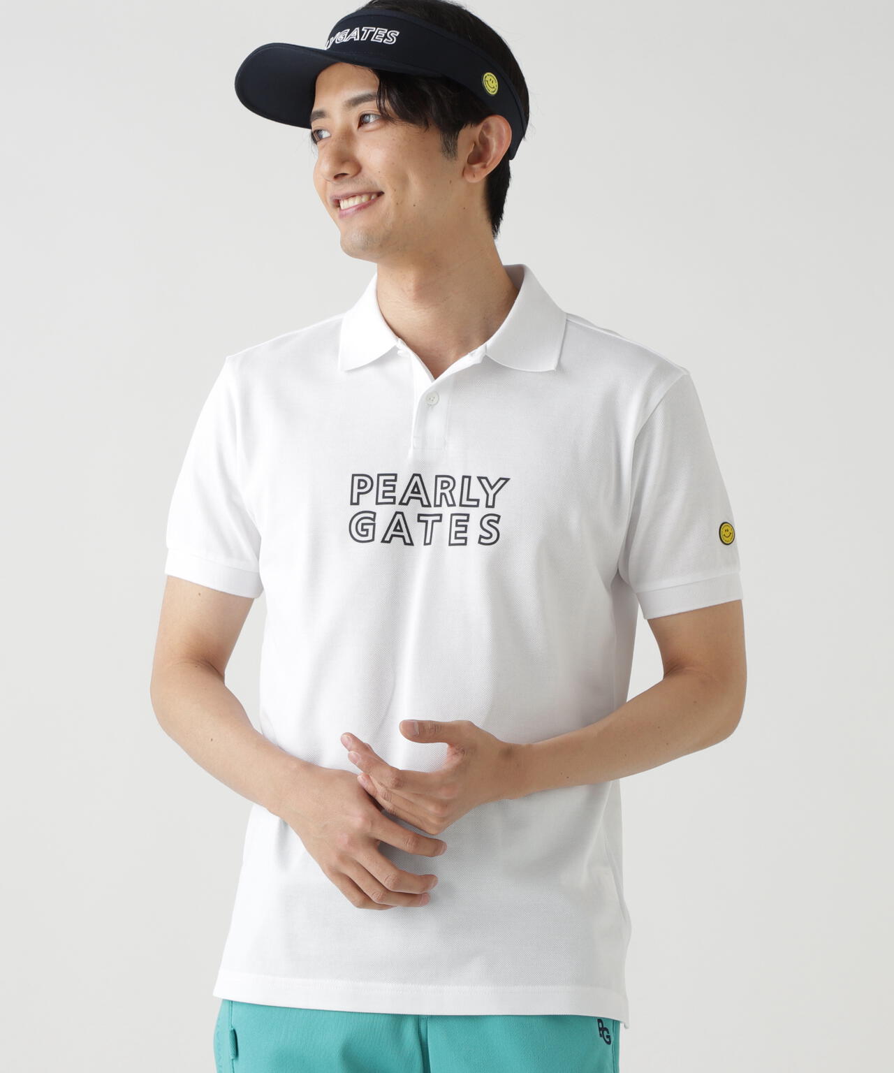 PG is PG 表カノコ半袖ポロシャツ