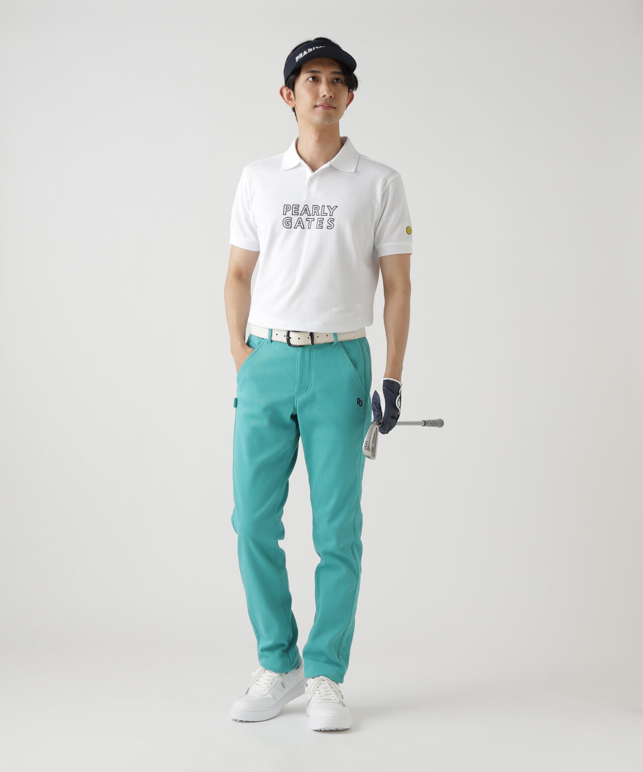 【PG is PG】 表カノコ半袖ポロシャツ