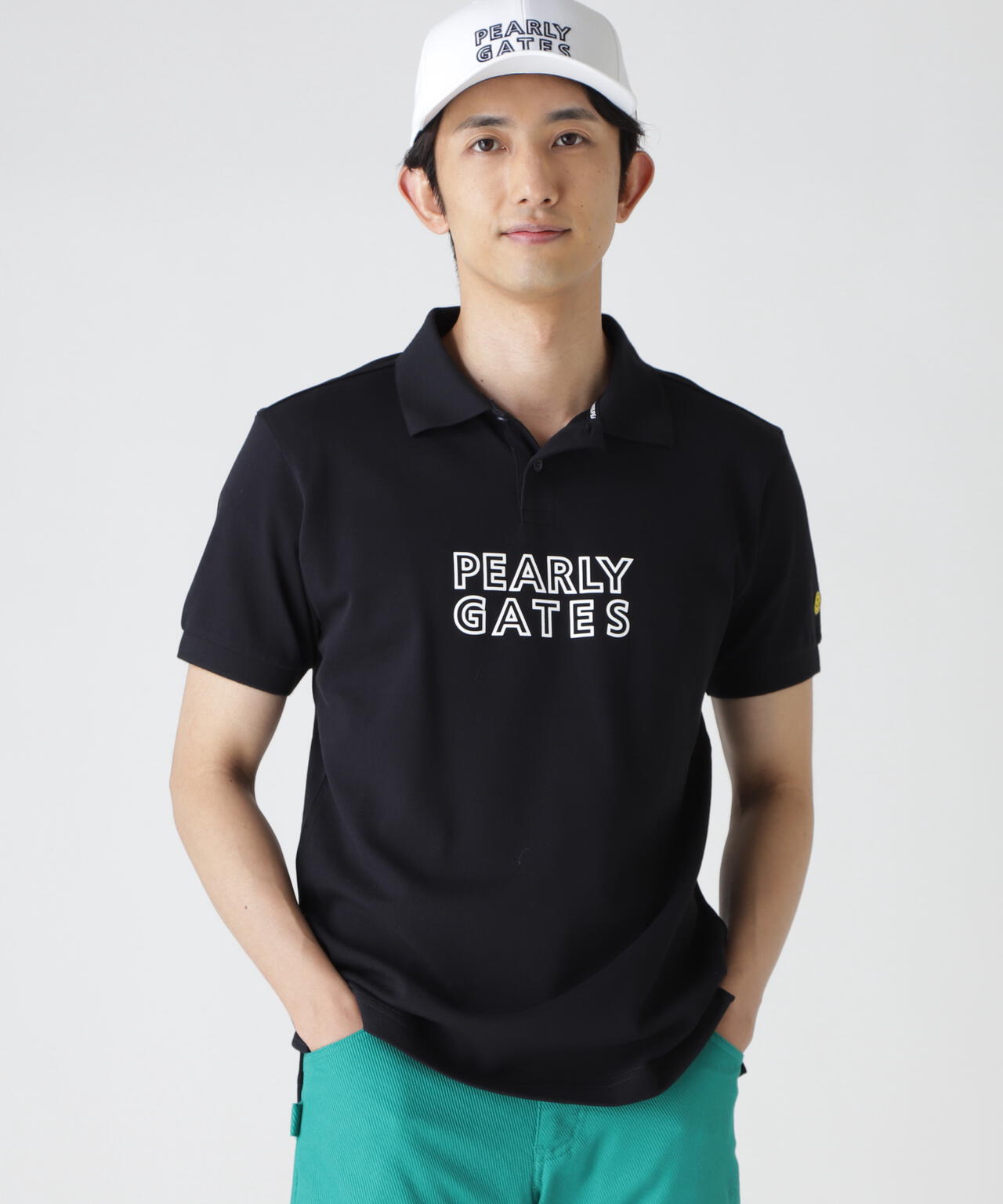 PG is PG 表カノコ半袖ポロシャツ