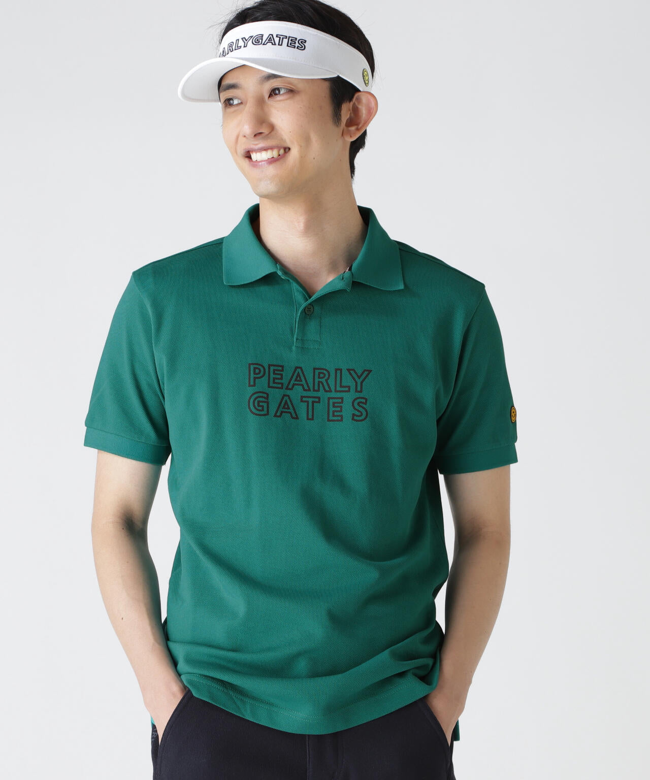 PG is PG 表カノコ半袖ポロシャツ