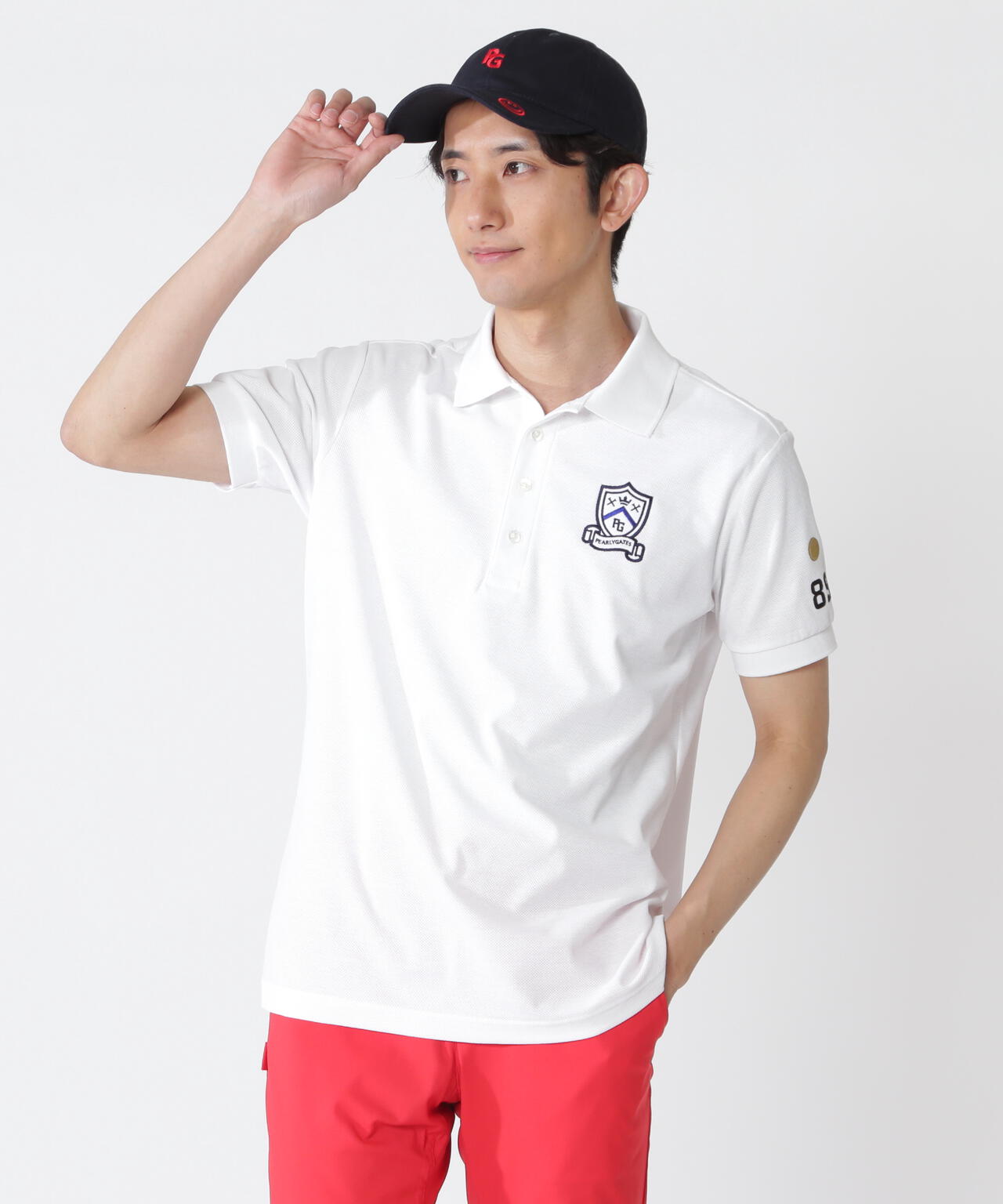 H:182cm/C:93/W:77/H:91 着用サイズ:5