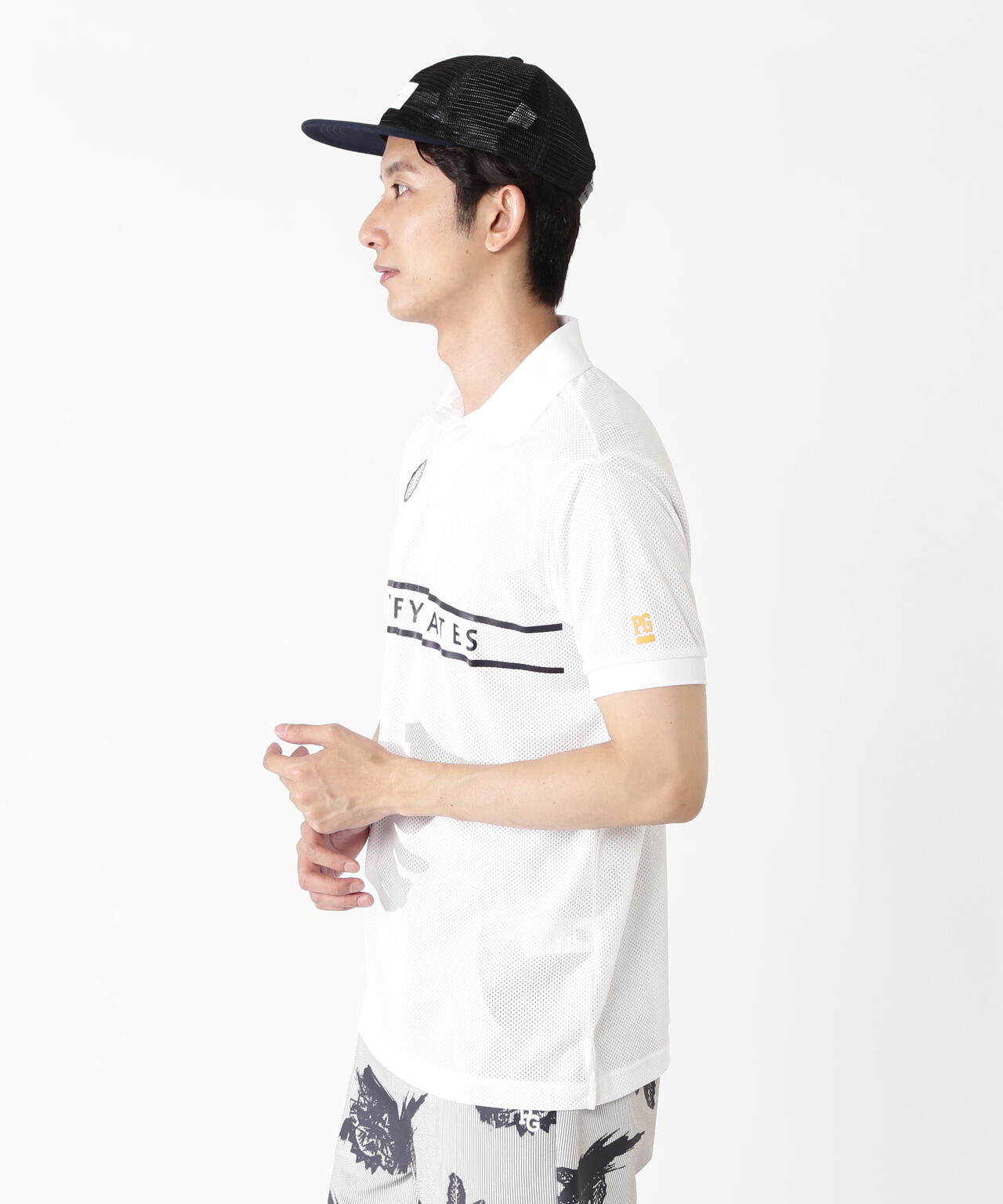 H:182cm/C:93/W:77/H:91 着用サイズ:5