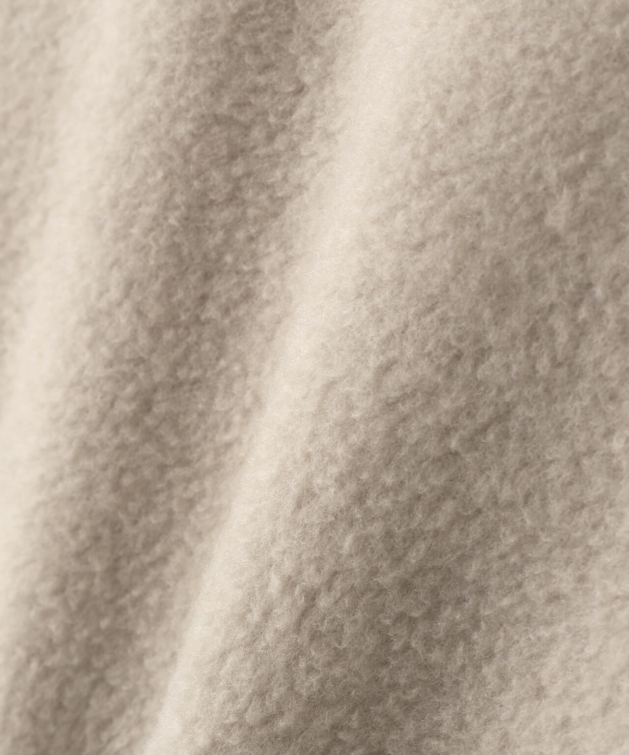 レーヨンブレンドストレッチフリースフーディプルオーバー