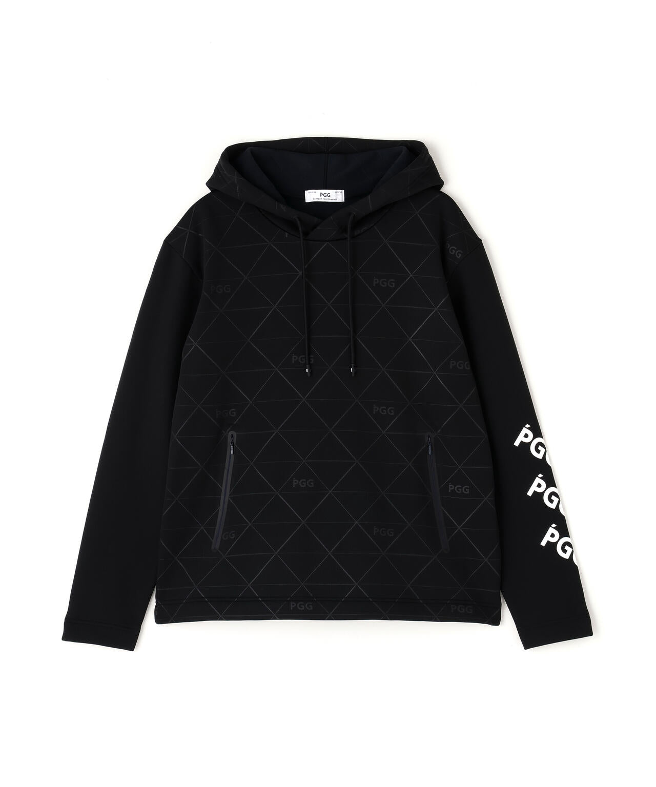 【PGG】ストレッチKARUISHIフーディプルオーバー (MENS)
