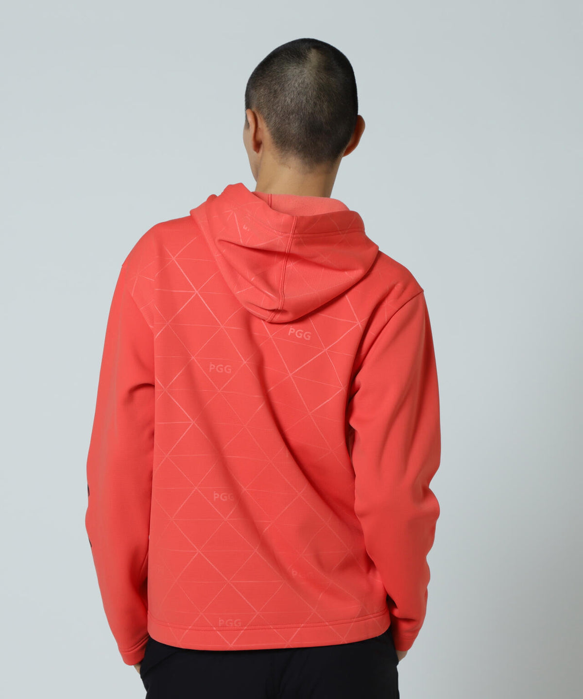 【PGG】ストレッチKARUISHIフーディプルオーバー (MENS)