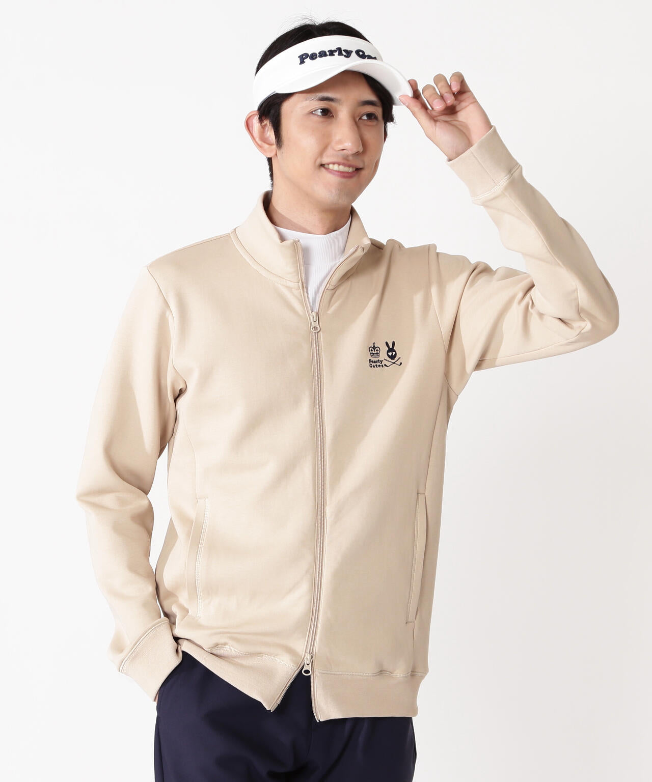 スカルラビットダンボールフルジップフーディ