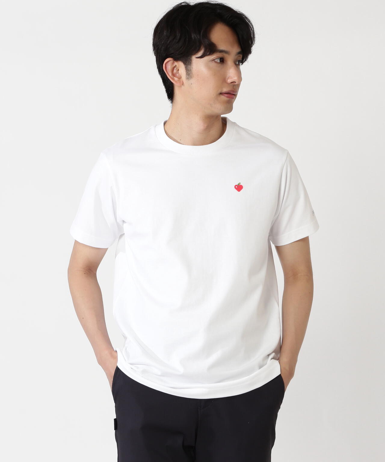 40/2天竺グレース加工半袖Tシャツ