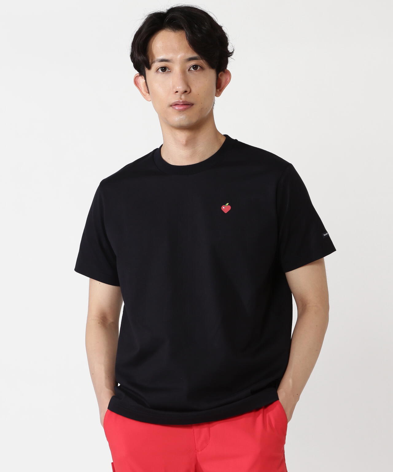 40/2天竺グレース加工半袖Tシャツ