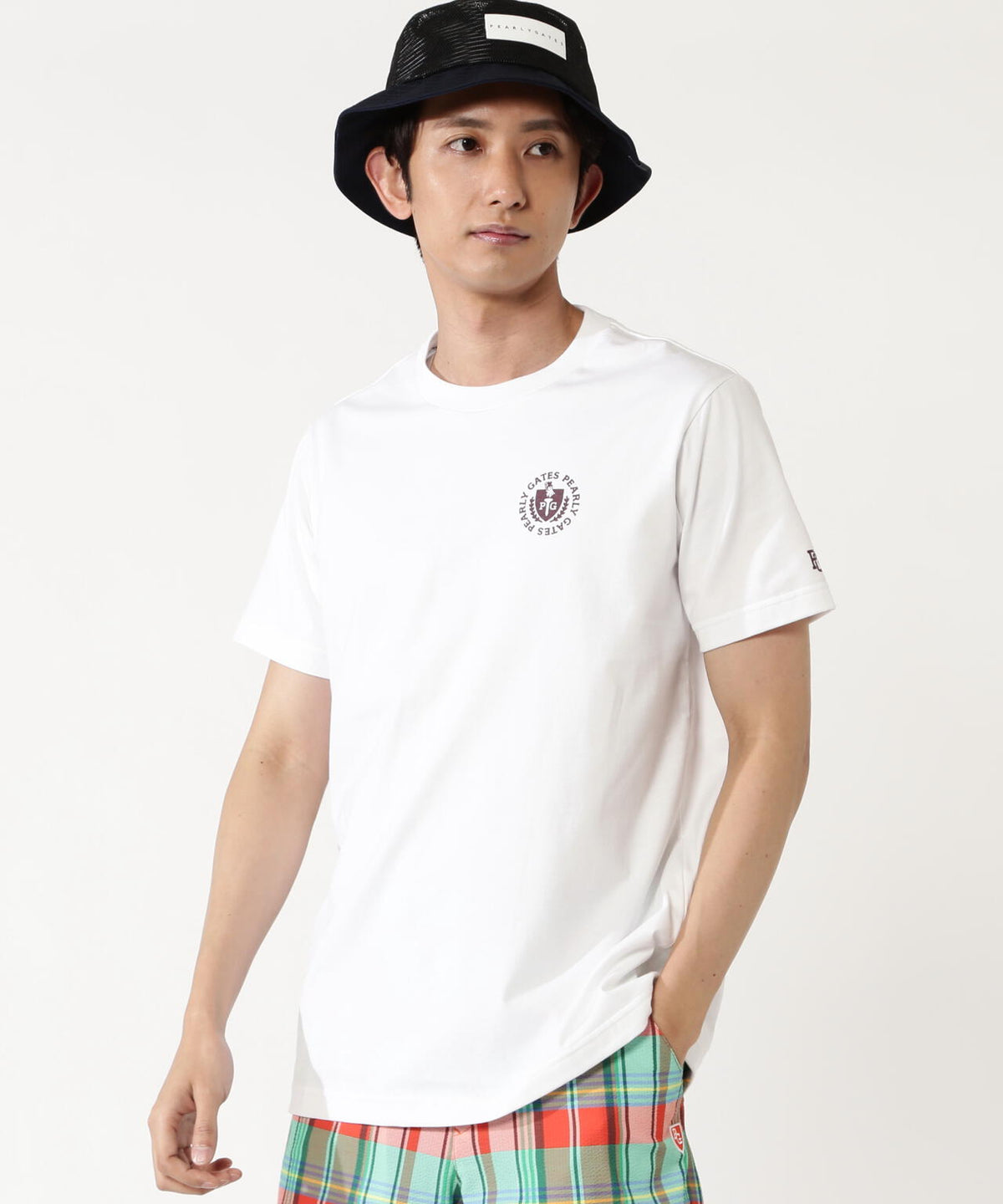 40/2天竺グレース加工半袖Tシャツ
