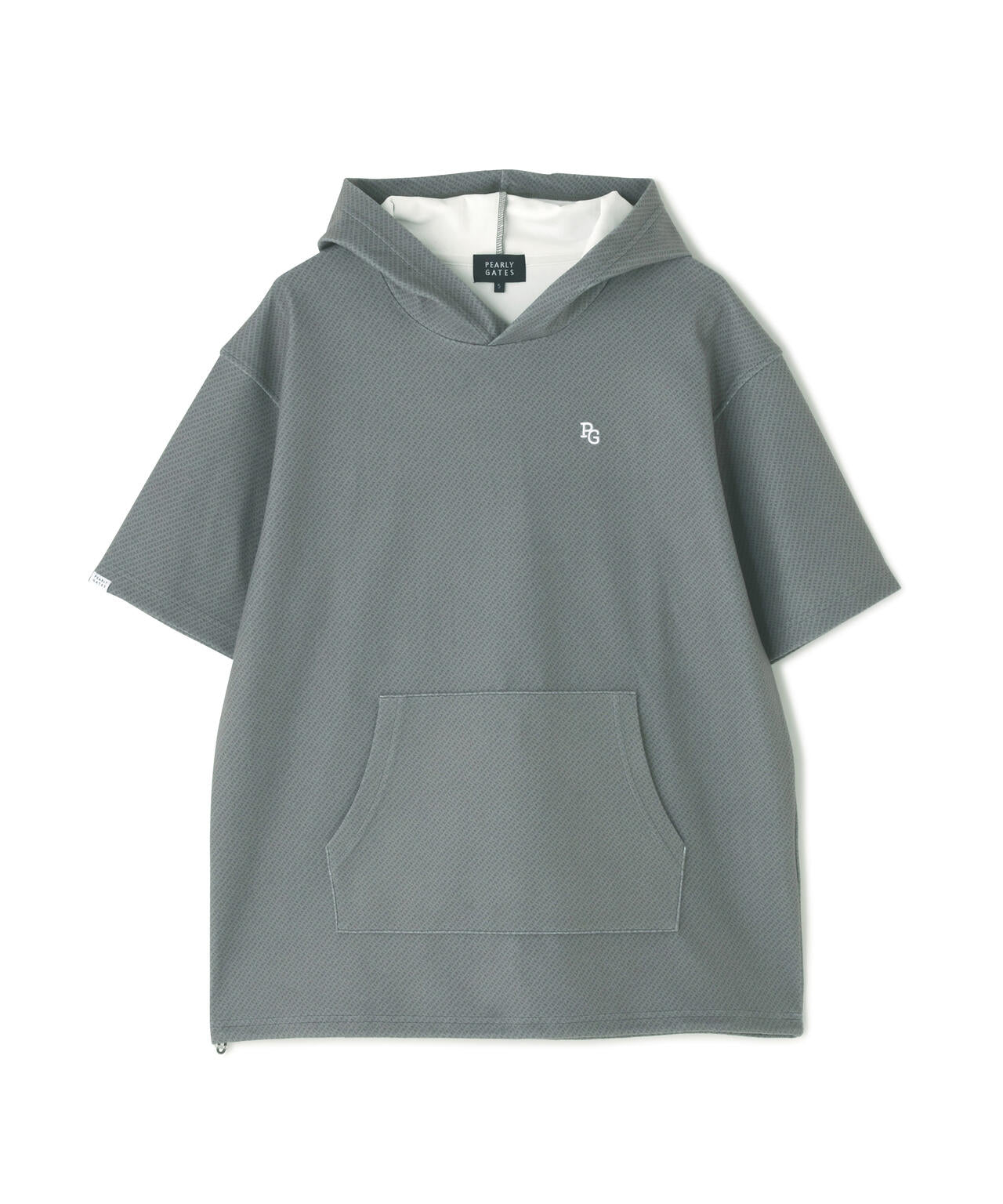 ストレッチフリーストップス <ロゴ総柄>