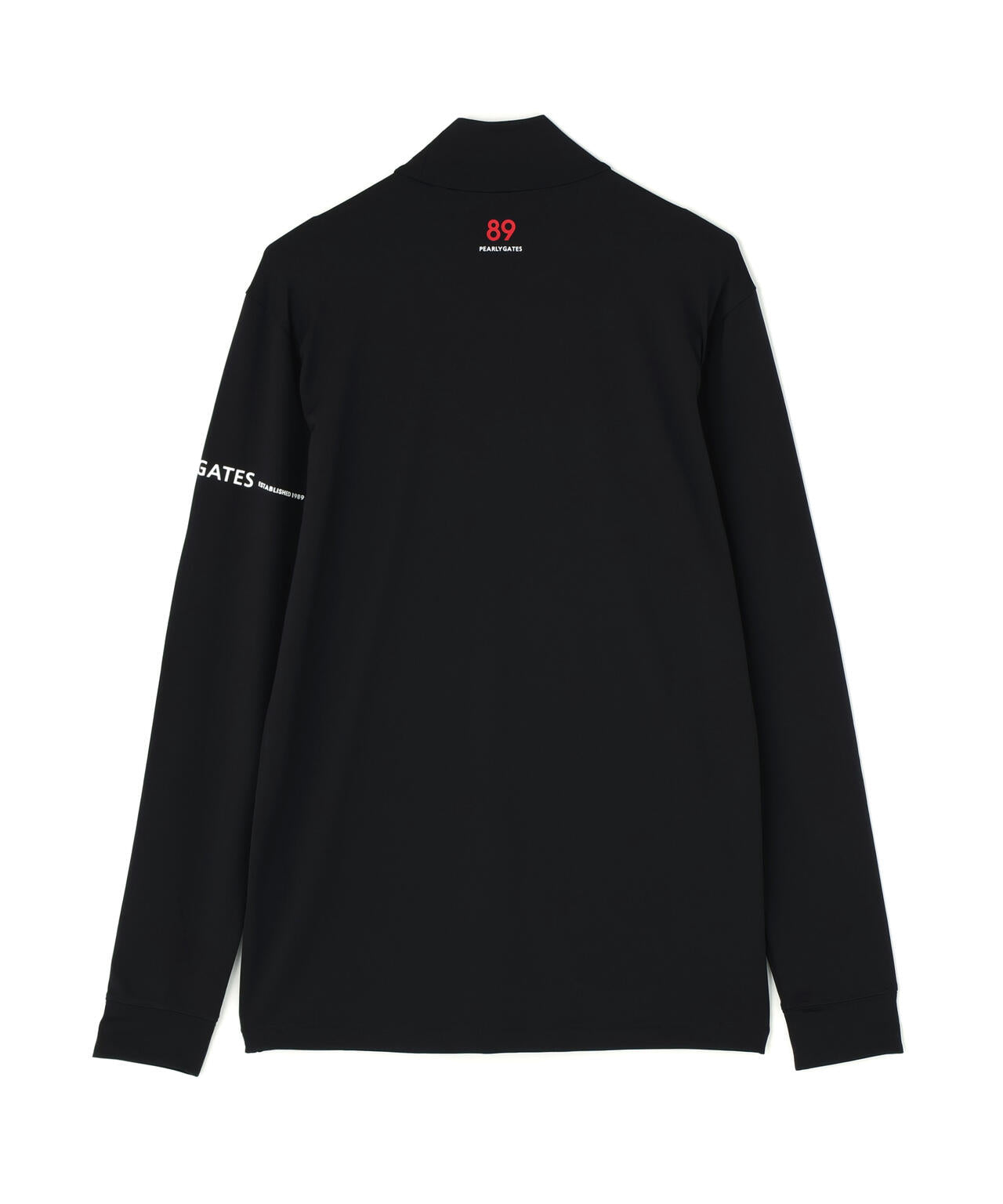 37.5ベア天竺長袖ハイネックカットソー