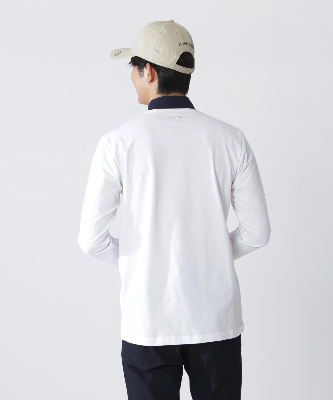 ベアカノコ長袖ハイネックカットソー