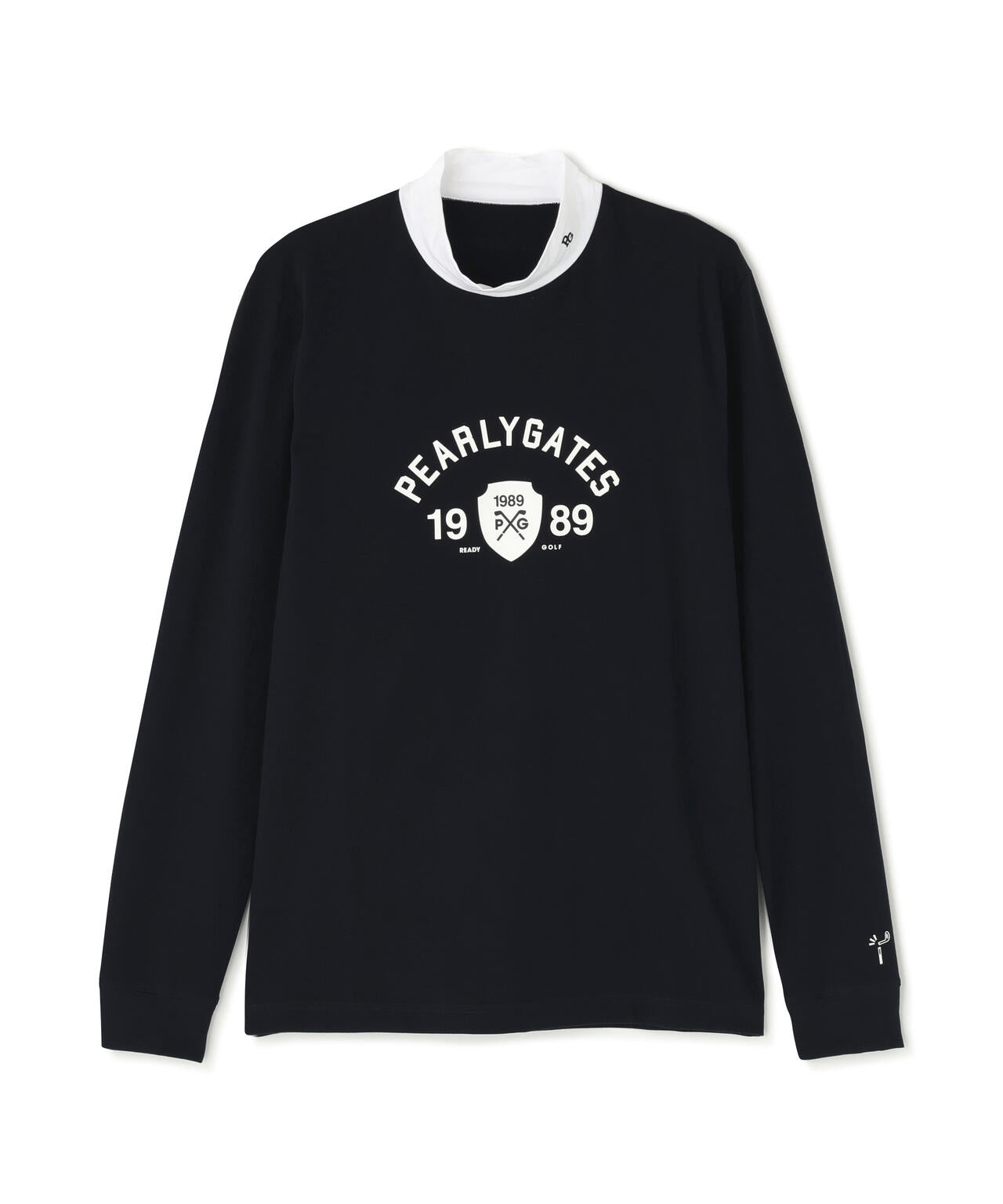 ベアカノコ長袖ハイネックカットソー