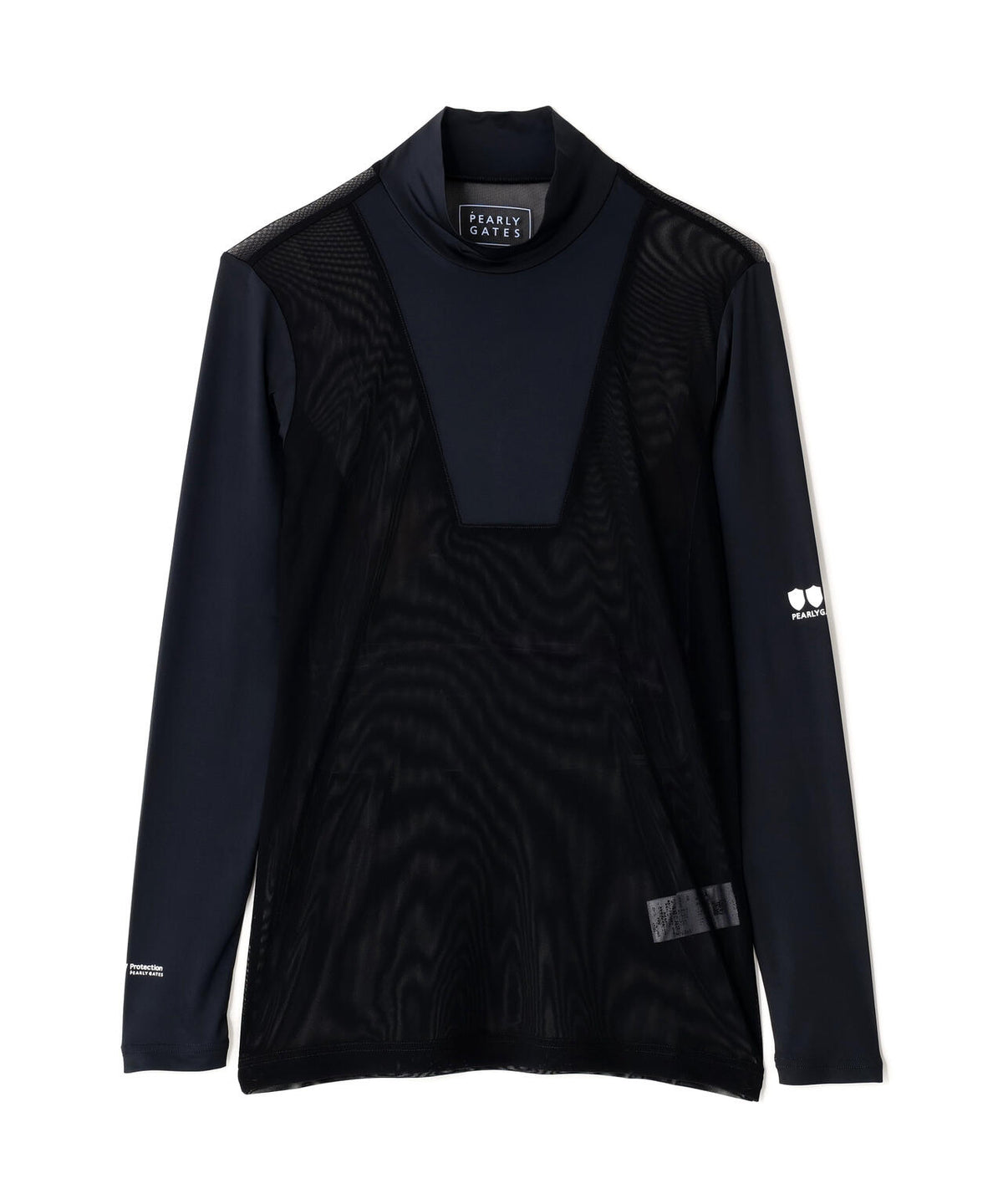 【PG BODY】N/パワーネット×Peベア天竺長袖ハイネックカットソー