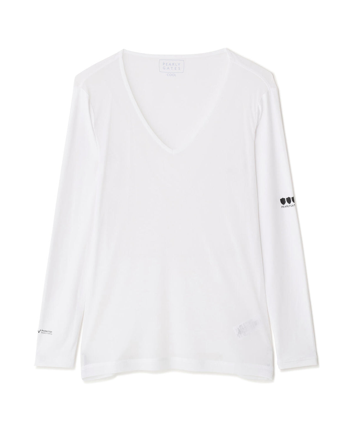 【PG BODY】N/パワーネット×Peベア天竺長袖Uネックカットソー