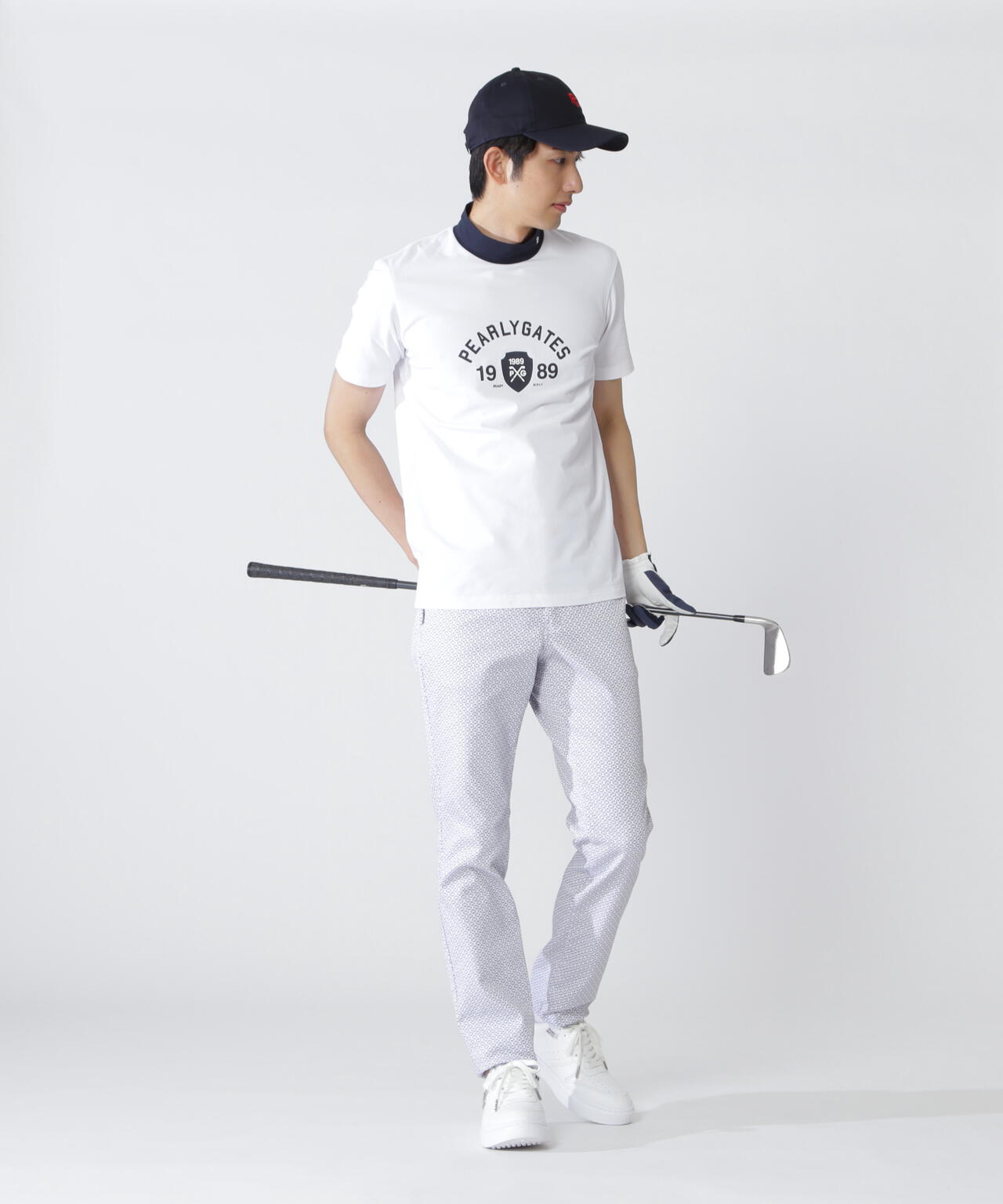 ベアカノコ半袖ハイネックカットソー