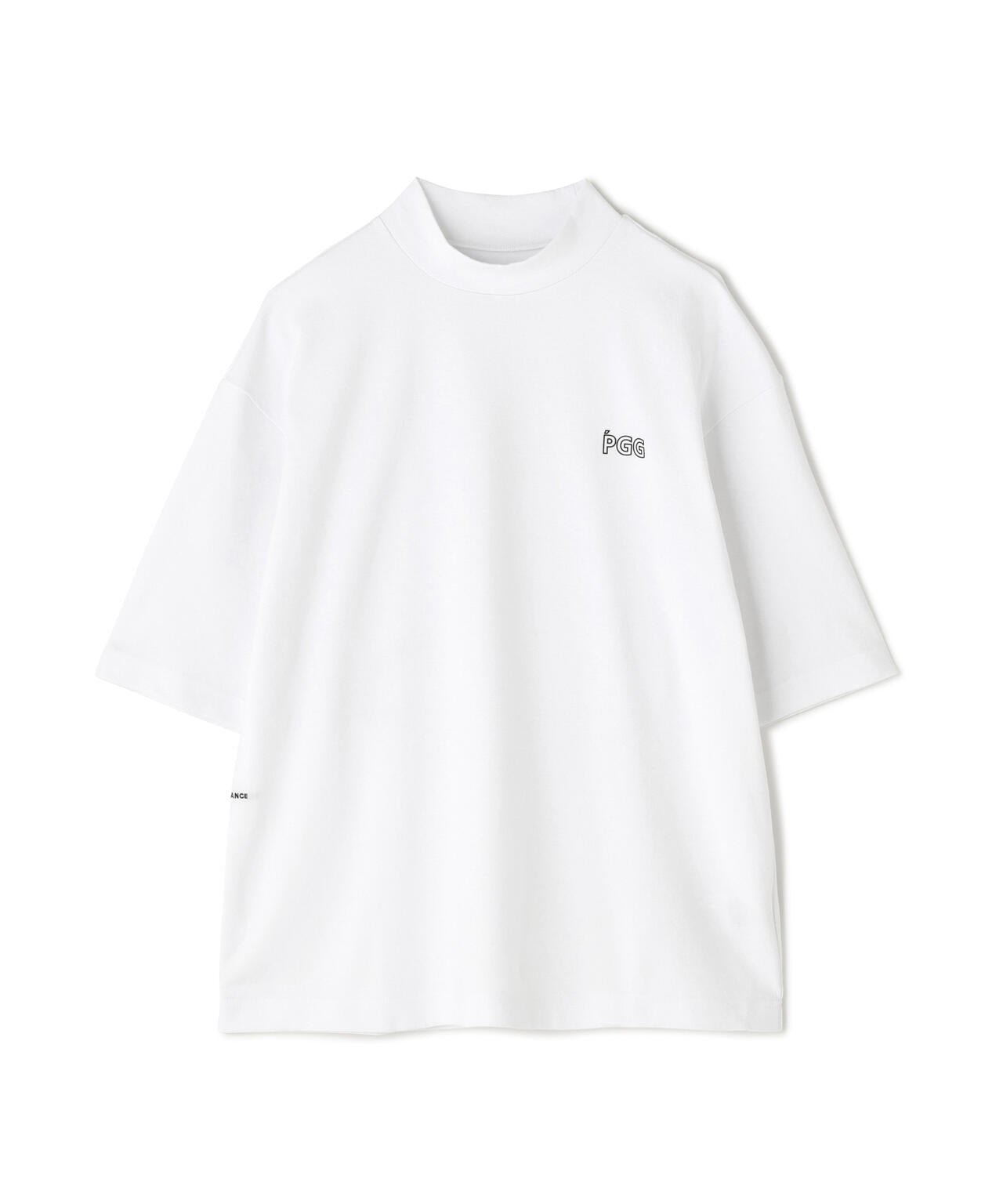 【PGG】【直営店舗&公式オンライン限定】パルパーエコWメッシュ半袖モックネックカットソー (MENS)