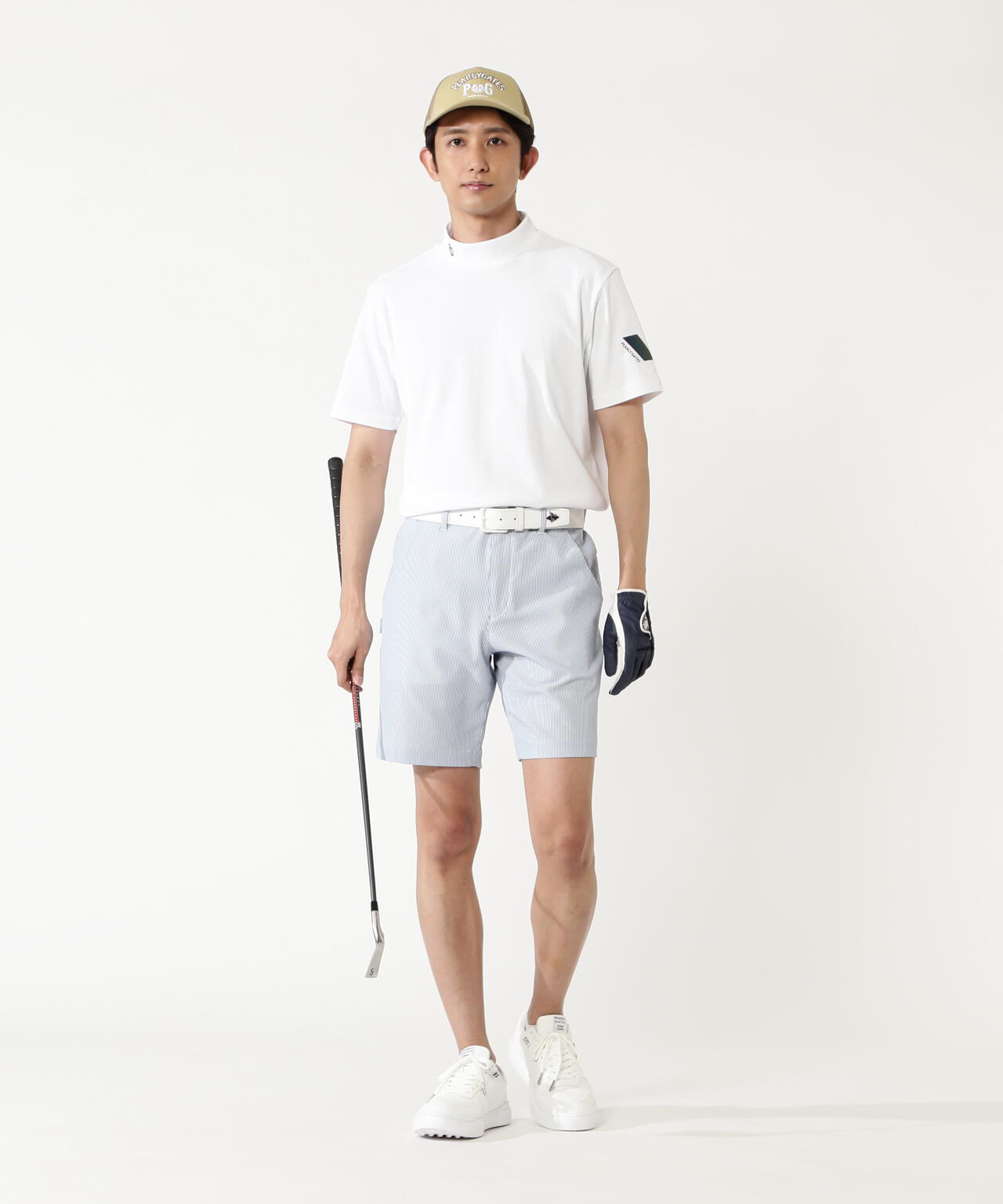 H:182cm/C:93/W:77/H:91 着用サイズ:5
